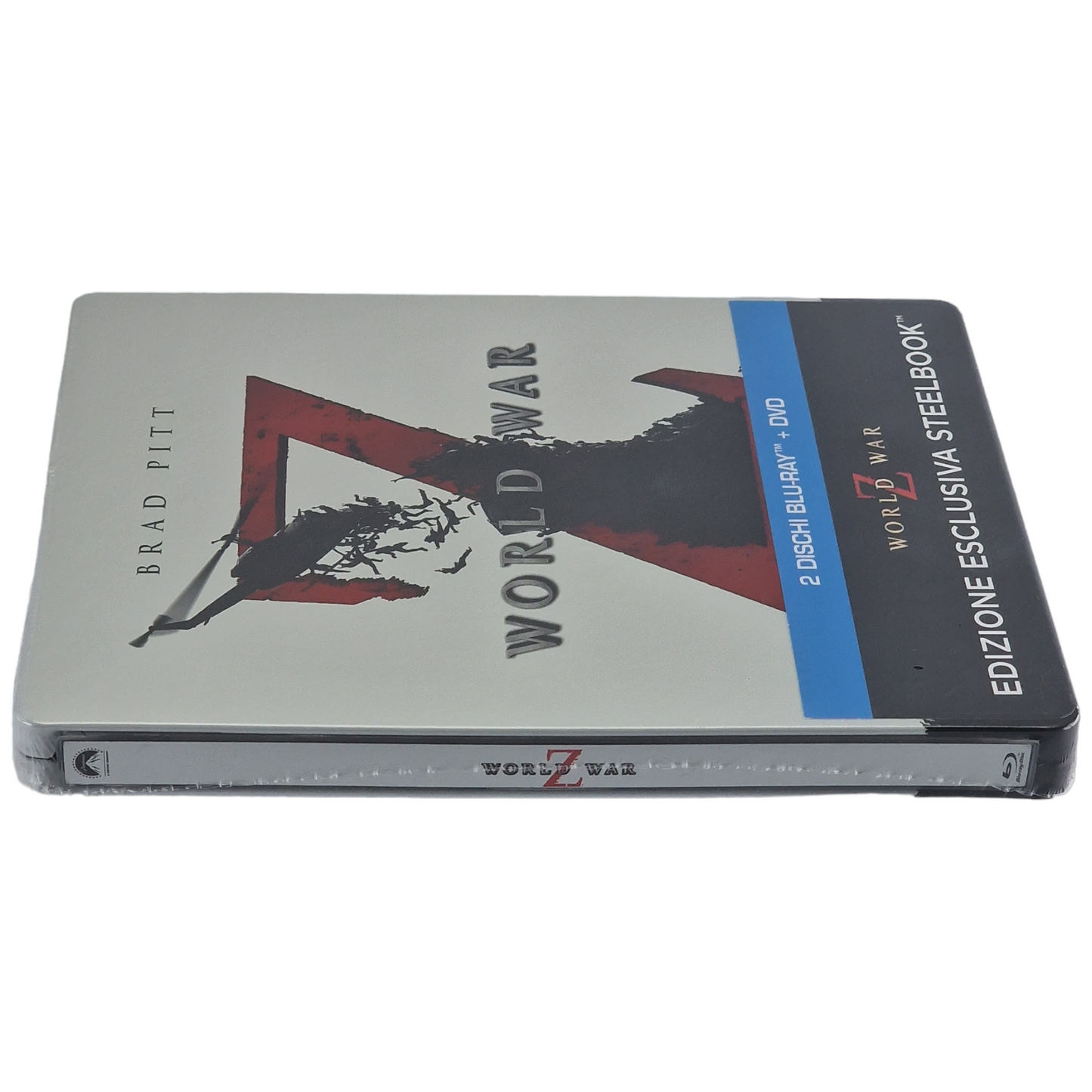 World War Z Brad Pitt 2013 Blu-ray Steelbook Marc Forster 2017 Region B
