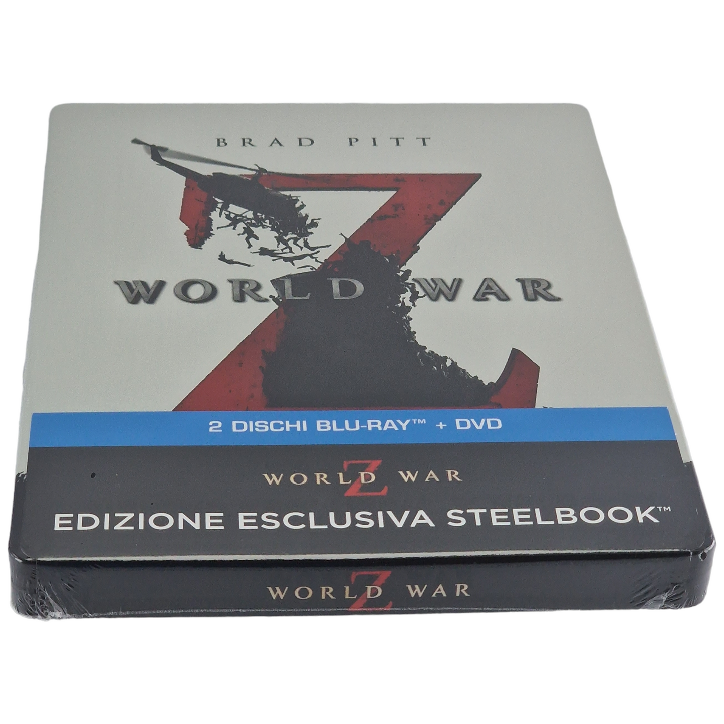 World War Z Brad Pitt 2013 Blu-ray Steelbook Marc Forster 2017 Region B