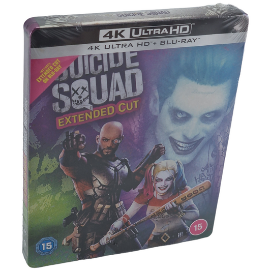 Suicide Squad (2016) - SteelBook 4K Ultra HD + Blu-ray - Zone libre - vue 2