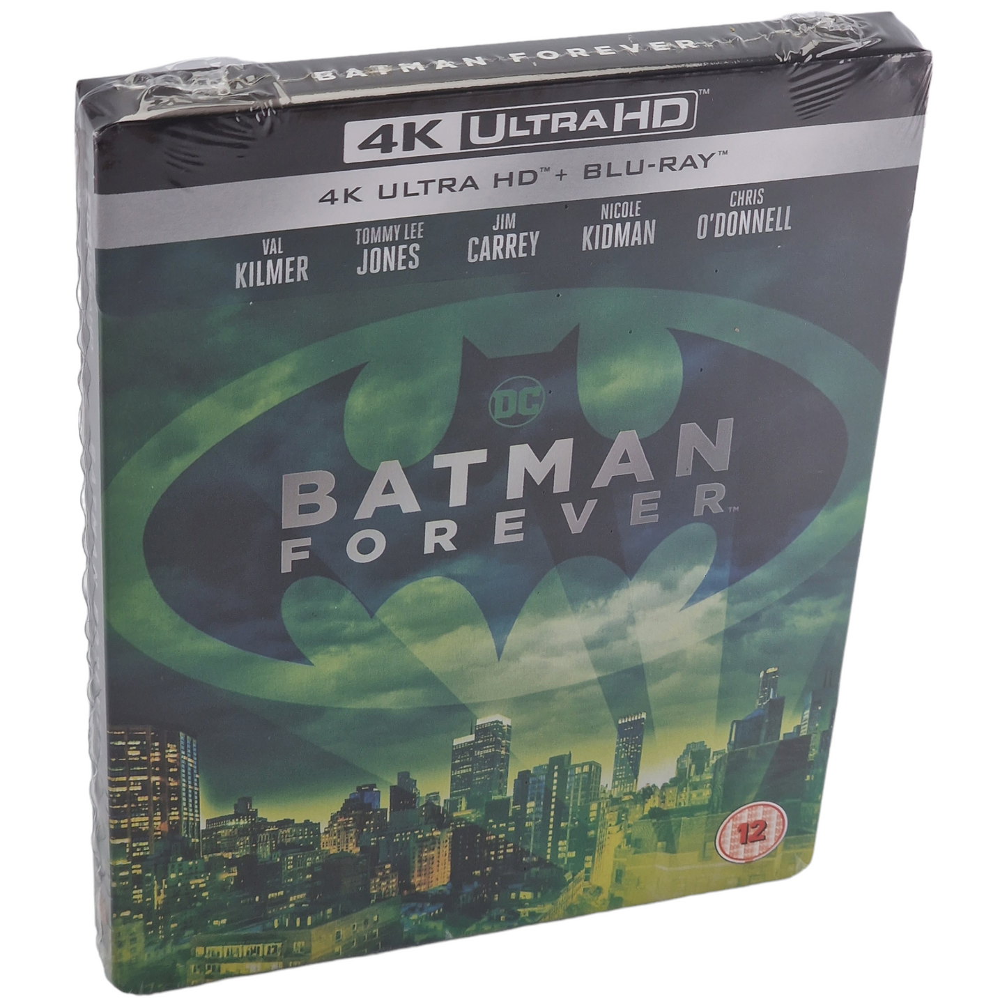 Batman Forever Blu-ray 4K Ultra HD + Blu-ray Steelbook Zavvi Limitée Zone Libre