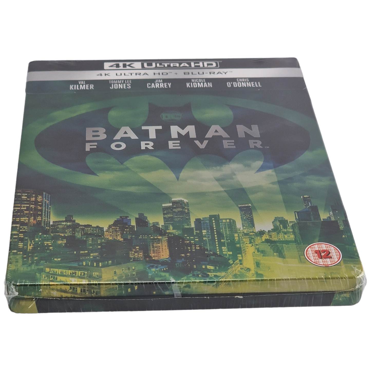 Batman Forever Blu-ray 4K Ultra HD + Blu-ray Steelbook Zavvi Limitée Zone Libre