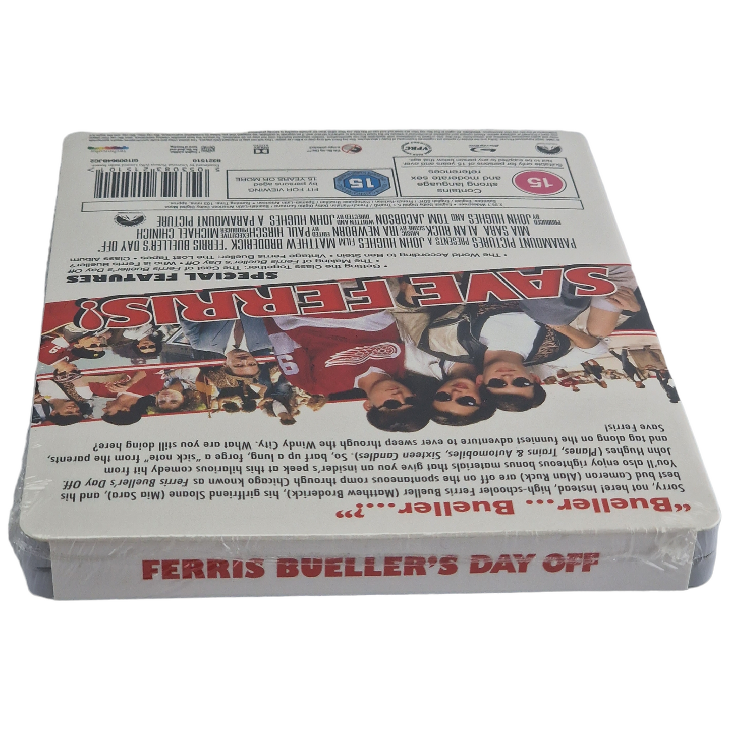 La Folle Journée de Ferris Bueller 1986 Blu-ray Steelbook Zavvi 2020 Zone Libre