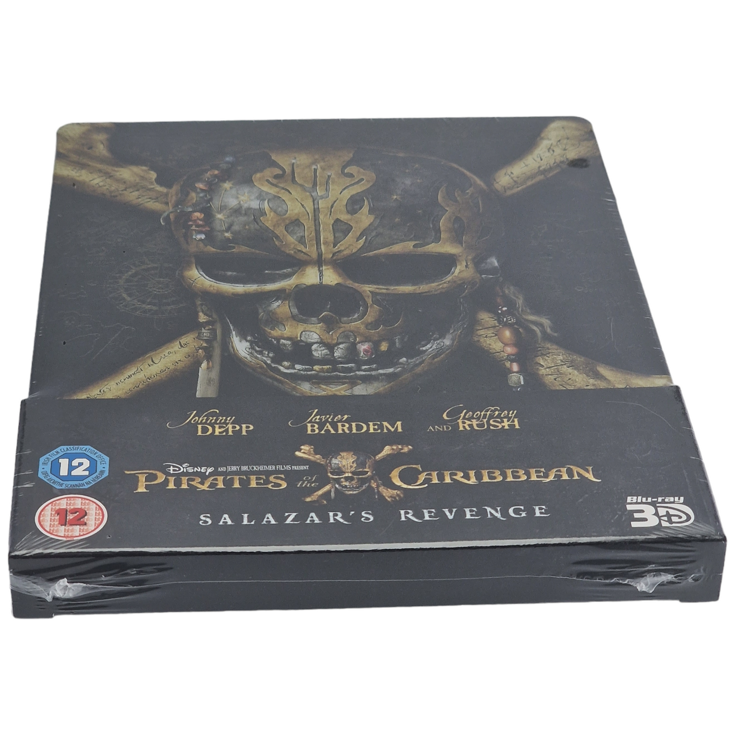 Pirates des Caraïbes Blu-ray 3D+2D SteelBook Débossé La Vengeance Salazar Zavvi