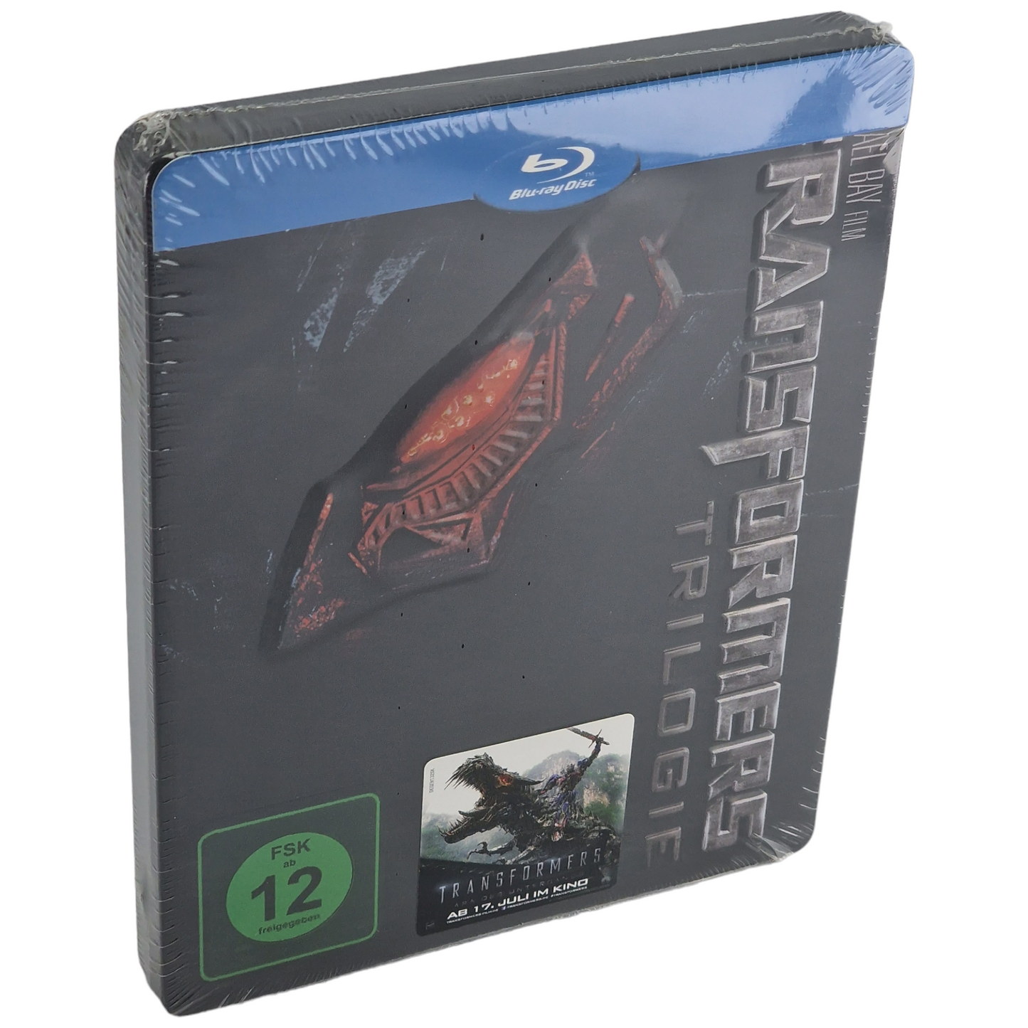 Transformers Trilogie Blu-ray SteelBook Débossé 3 Films 2007-2011 Michael Bay B