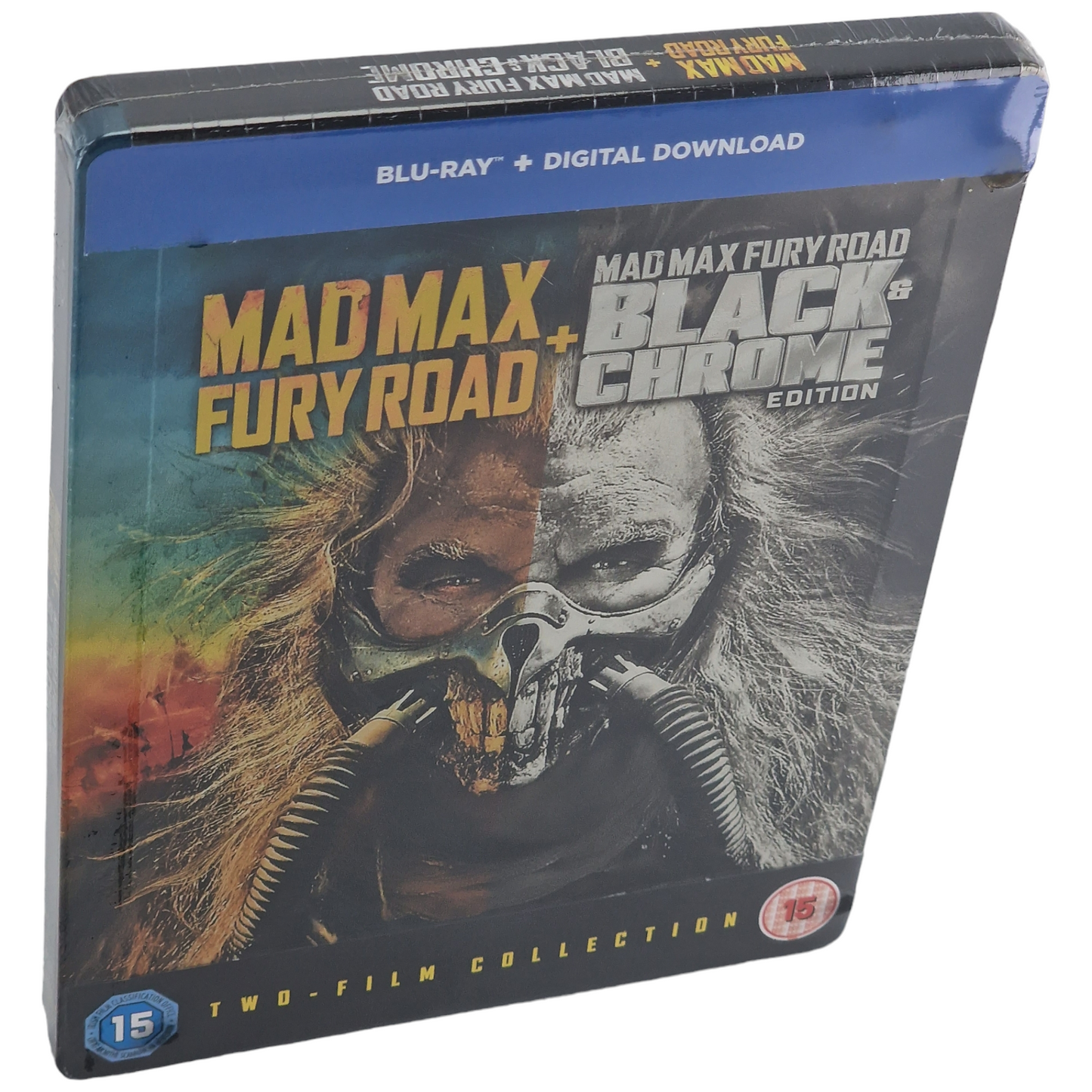 Mad Max: Fury Road Blu-ray SteelBook Zavvi Exclusif noir et chrome Libre