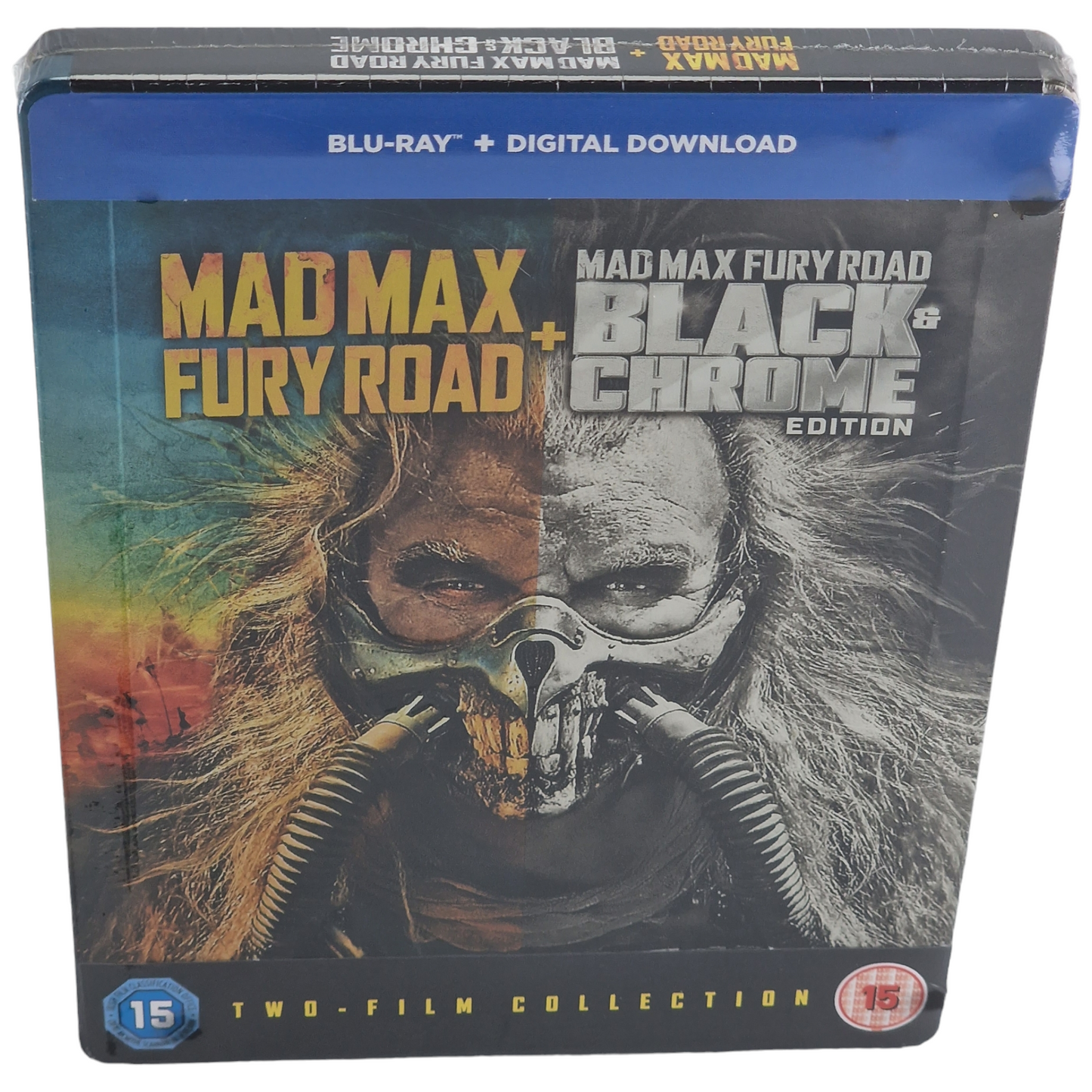 Mad Max: Fury Road Blu-ray SteelBook Zavvi Exclusif noir et chrome Libre