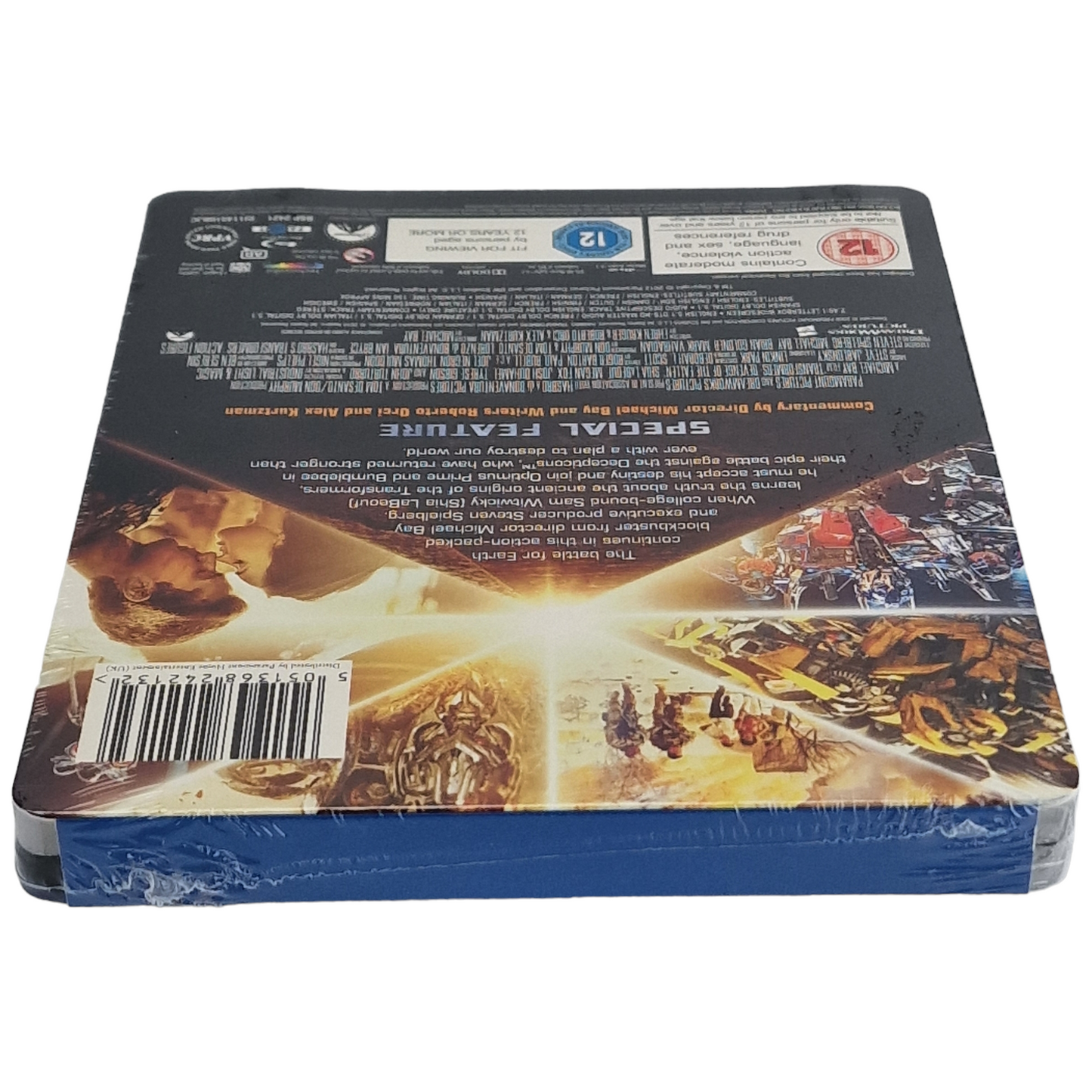 Transformers: Revenge of the Fallen Blu-ray SteelBook Débossé Zavvi limitée B