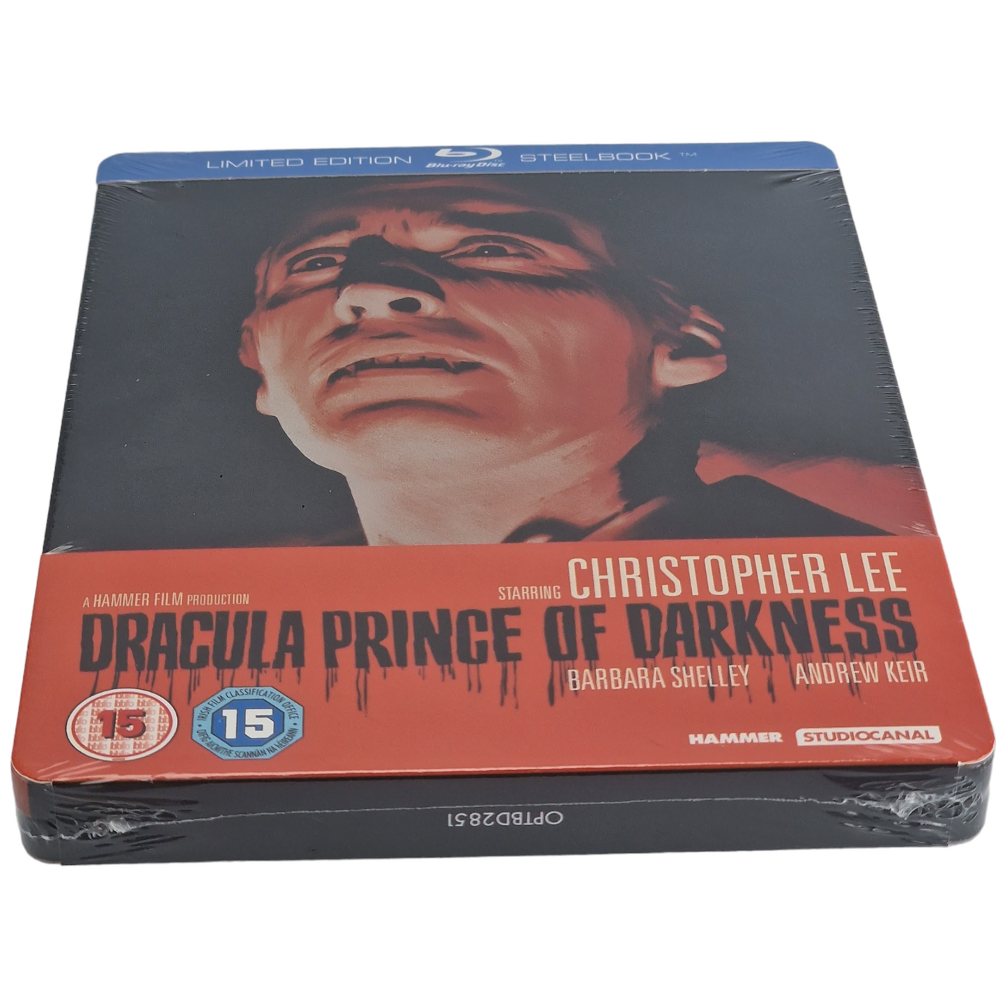 Dracula Prince des Ténèbres Blu-ray SteelBook limitée 2000 ex Zavvi 2015 Zone B