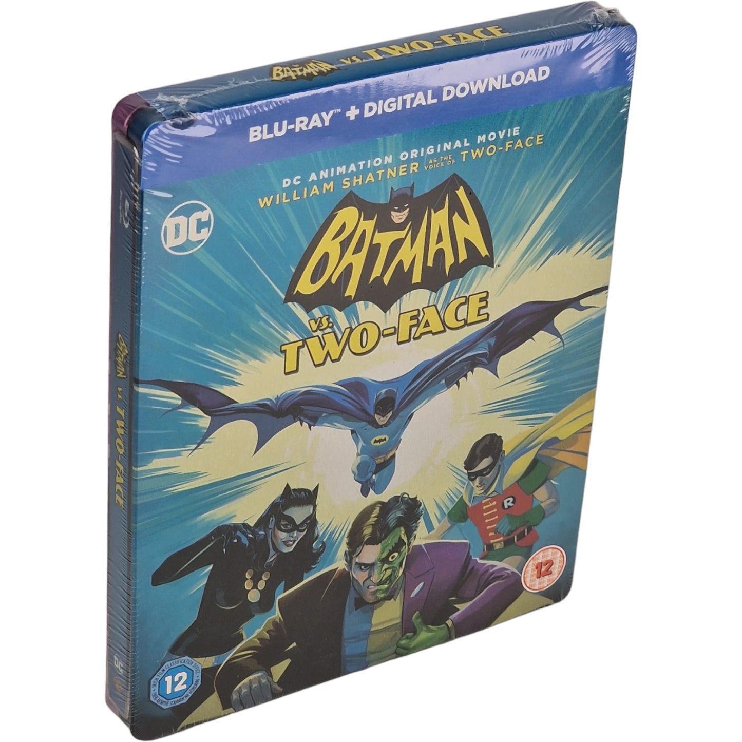 Batman vs. Two-Face Blu-ray Steelbook Zavvi Édition Limitée 2017 Region Libre