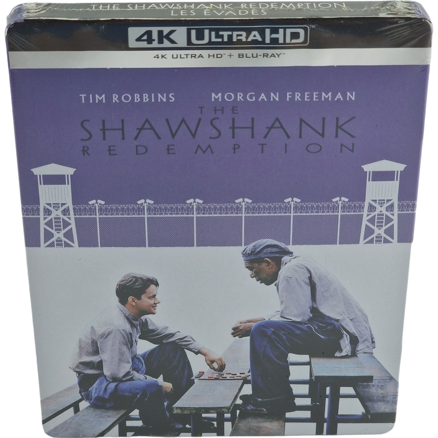 Les Evadés 1994 4K Ultra HD + Blu-ray SteelBook édition Limitée Region Libre