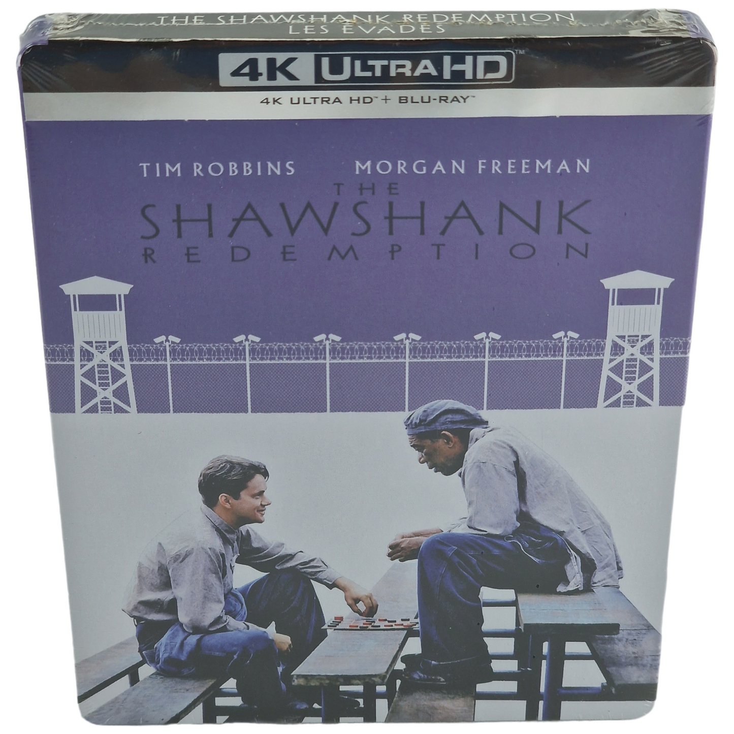 Les Evadés 1994 4K Ultra HD + Blu-ray SteelBook édition Limitée Region Libre