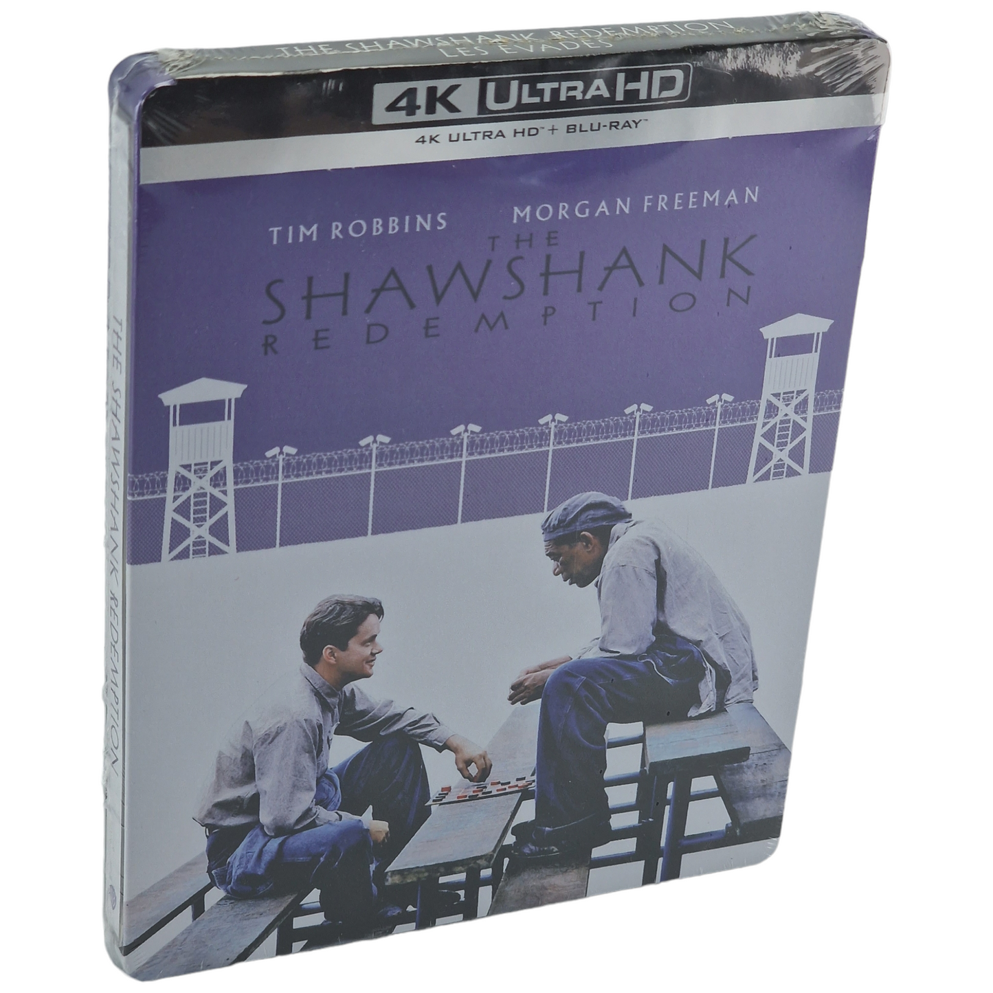 Les Evadés 1994 4K Ultra HD + Blu-ray SteelBook édition Limitée Region Libre