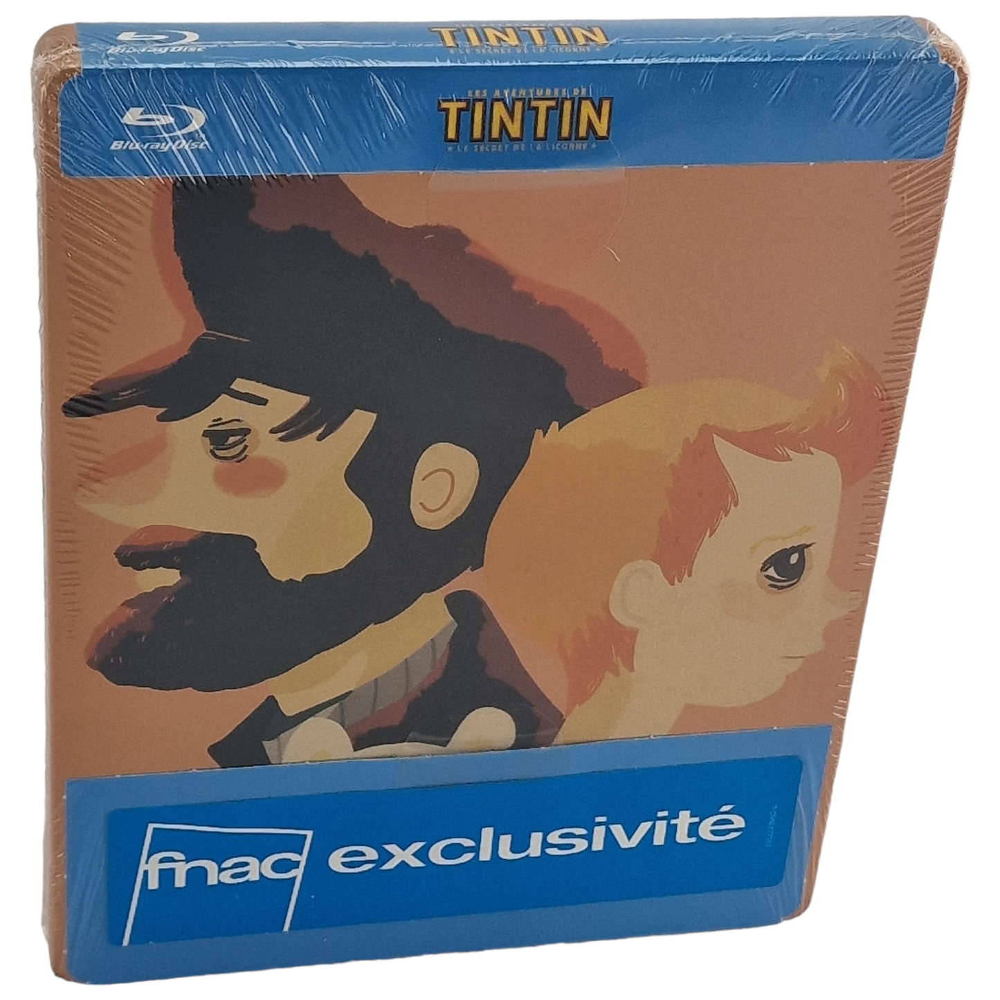 Tintin - Le Secret de la Licorne Blu-ray Steelbook Edition Fnac 2012 Zone B