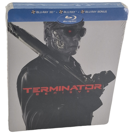 Terminator: Genisys (2015) - SteelBook Blu-ray 3D + Blu-ray - Zone B - vue 2