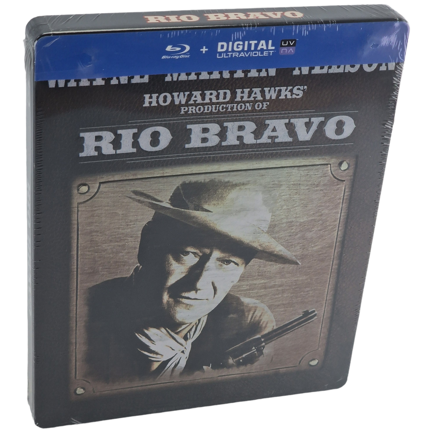 Rio Bravo 1959 Blu-ray SteelBook Débossé Édition Limitée John Wayne Region Libre