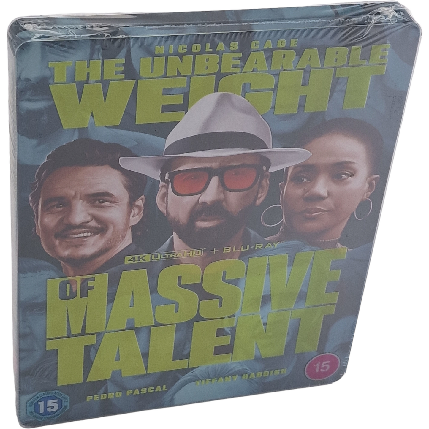 Un talent en or massif 4K Ultra HD + Blu-ray Steelbook Nicolas Cage Zone B