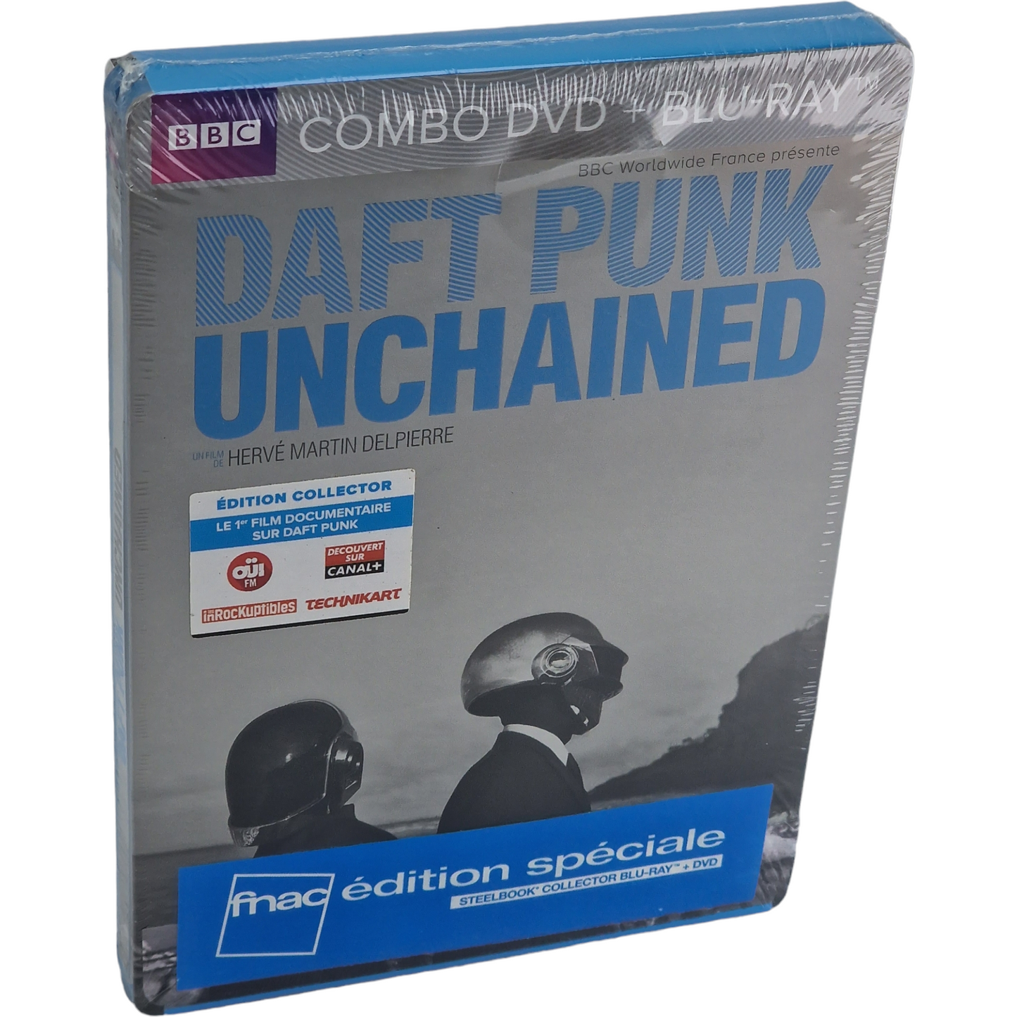 Daft Punk Unchained (2015) (Steelbook Edition) (Blu-Ray & DVD Combo) Reg.A/B/C