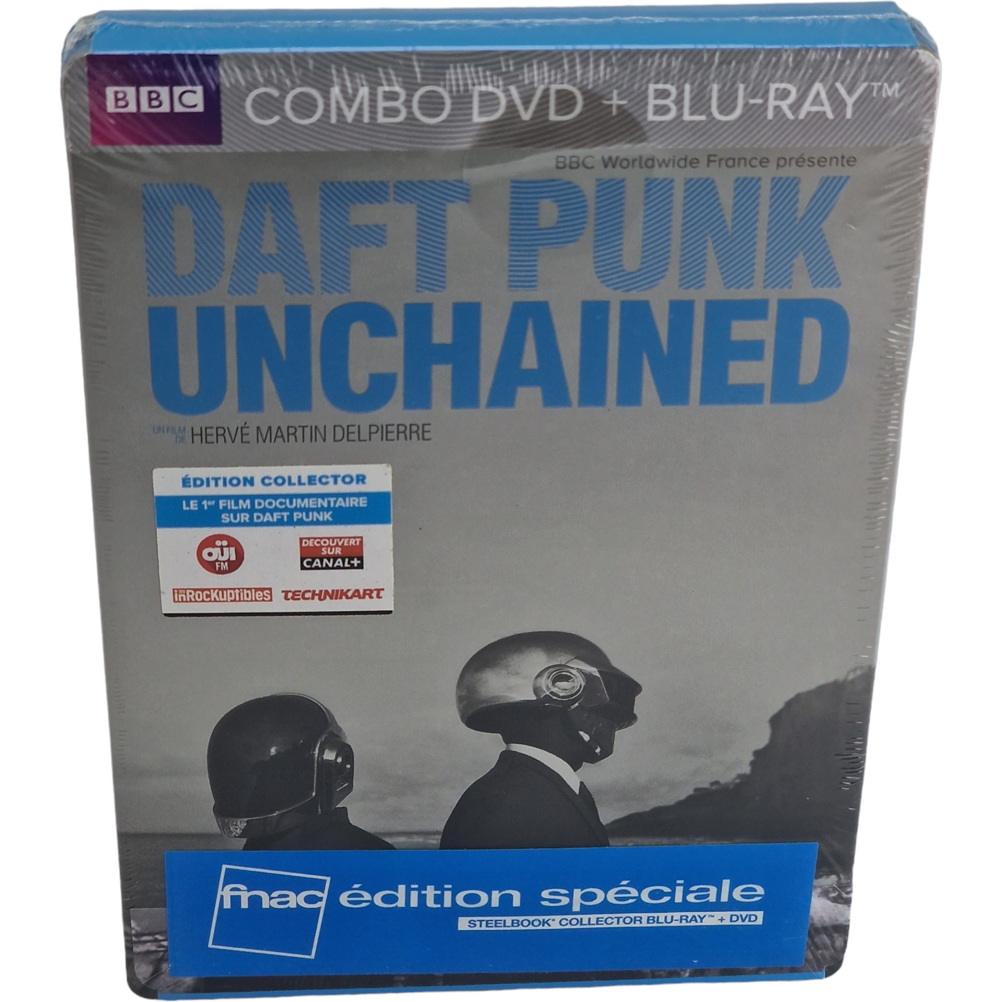Daft Punk Unchained (2015) (Steelbook Edition) (Blu-Ray & DVD Combo) Reg.A/B/C