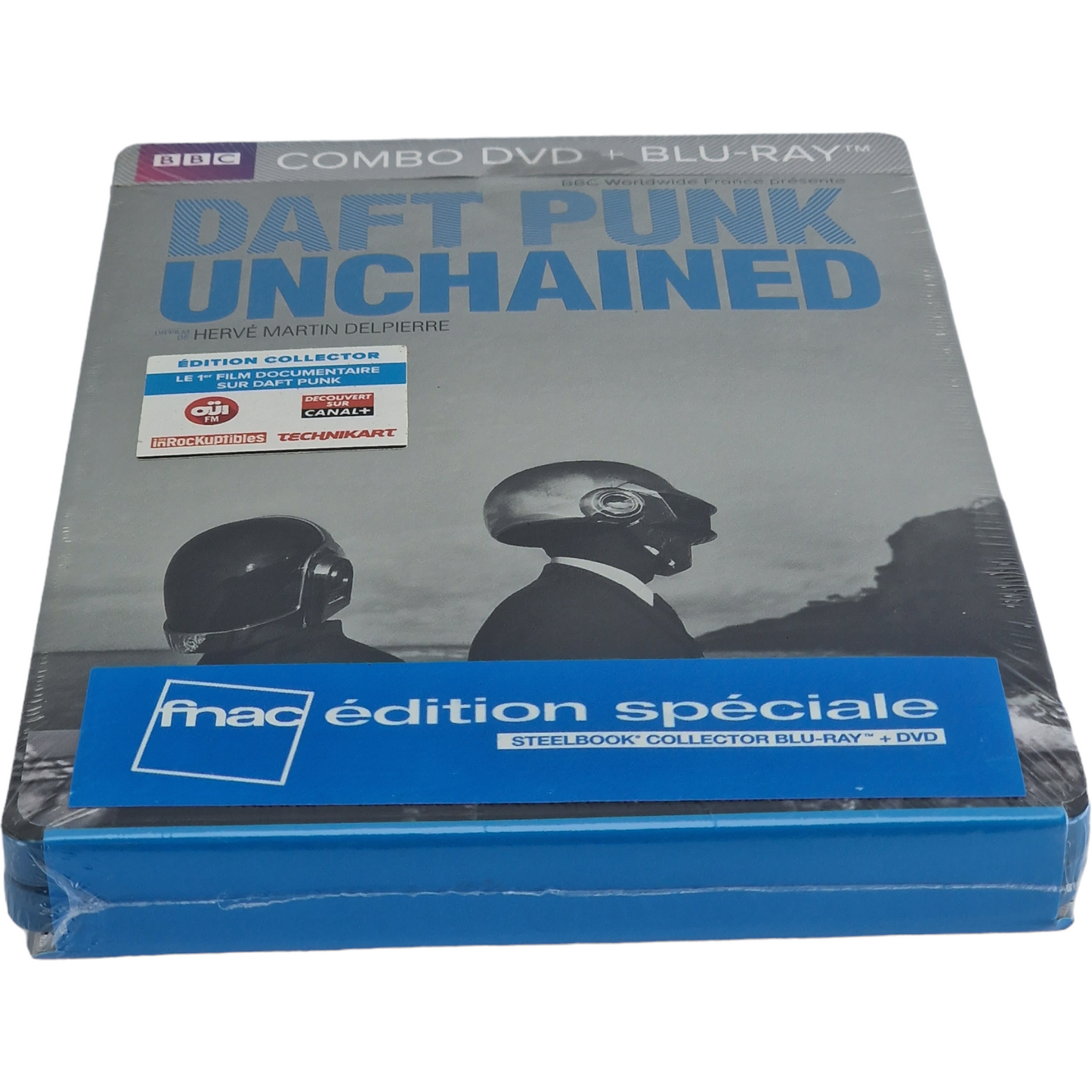 Daft Punk Unchained (2015) (Steelbook Edition) (Blu-Ray & DVD Combo) Reg.A/B/C