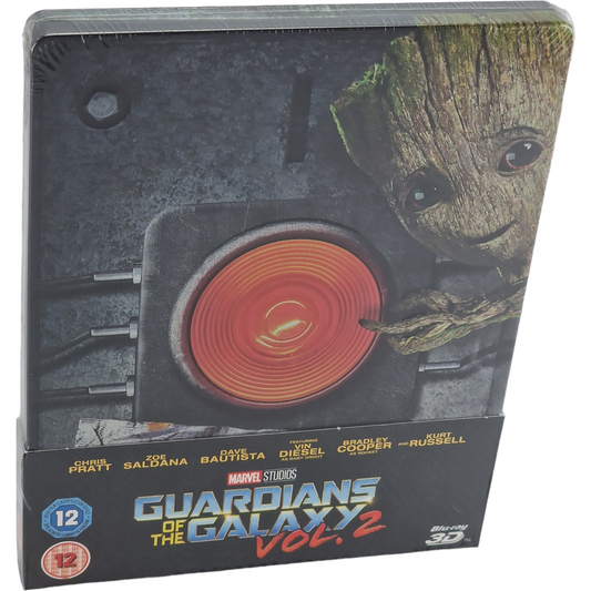 Les Gardiens de la Galaxie Vol. 2 (2017) - SteelBook Blu-ray 3D + Blu-ray - Zone libre - vue 2