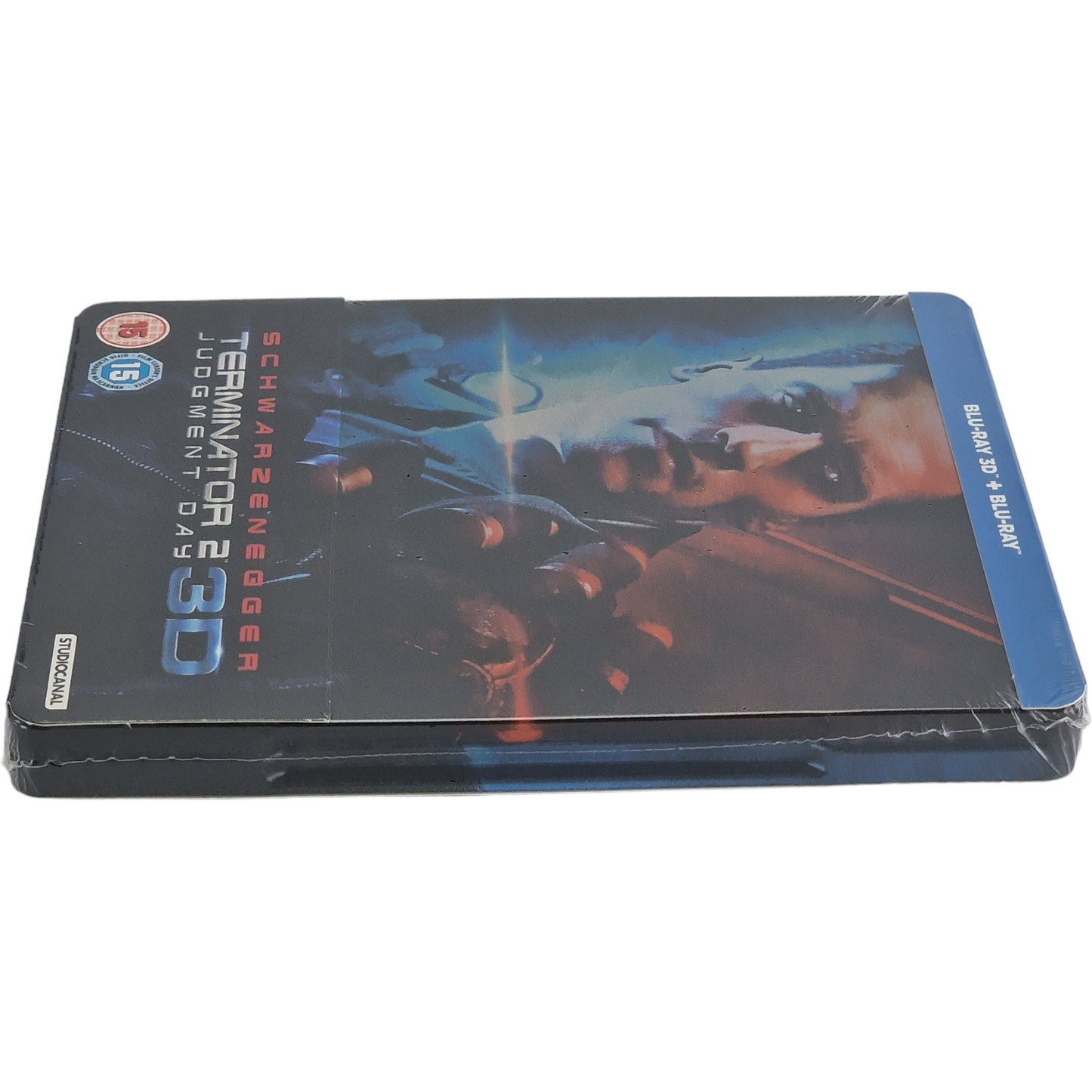 Terminator 2 Judgment Day Blu-ray 3D + Blu-ray SteelBook Zavvi 2000 Ex Zone B