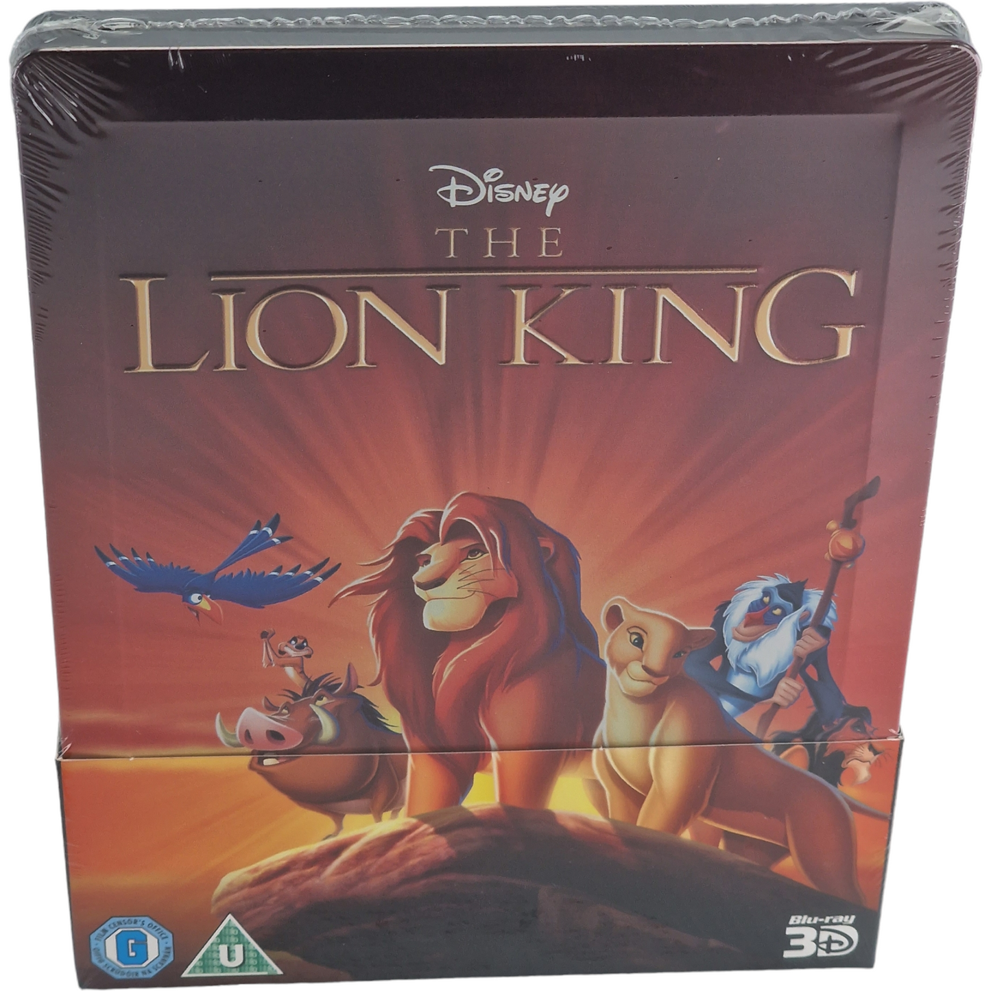 Le Roi Lion Blu-ray 3D + Blu-ray SteelBook Zavvi Disney Limitée 2014 Libre