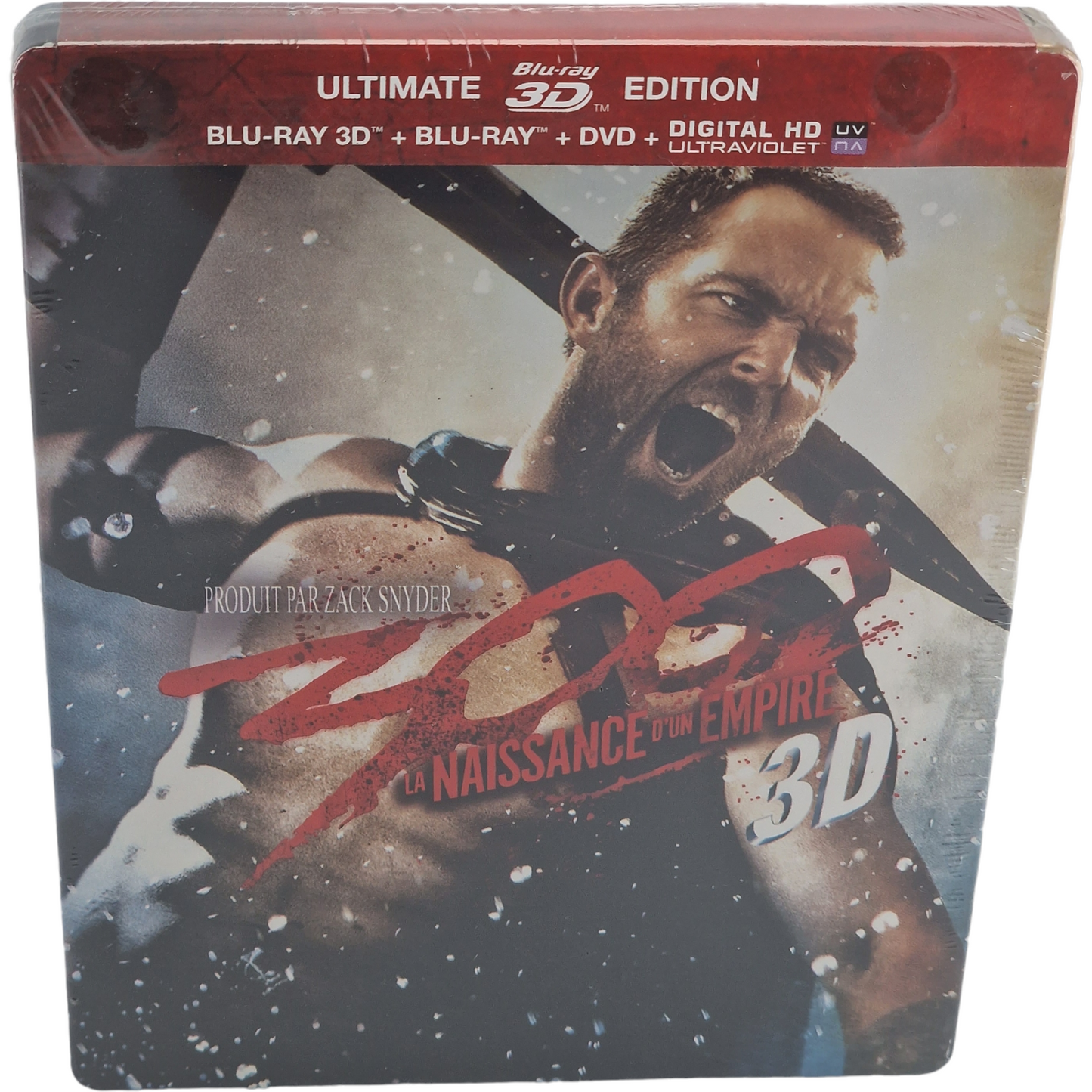 300 : Rise of an Empire Blu-ray 3D + Blu-ray + DVD SteelBook 2014 Region B