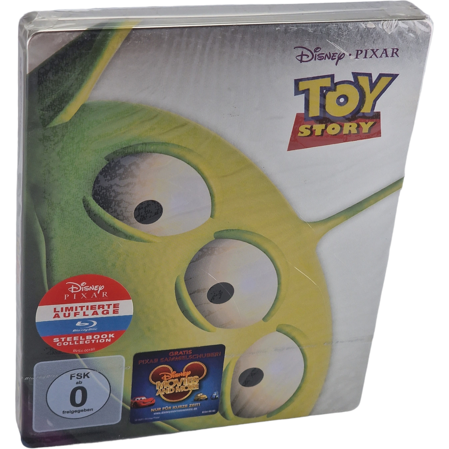 Toy Story Blu-ray SteelBook PIXAR Disney Tom Hankson Limitée 2011 Zone Libre