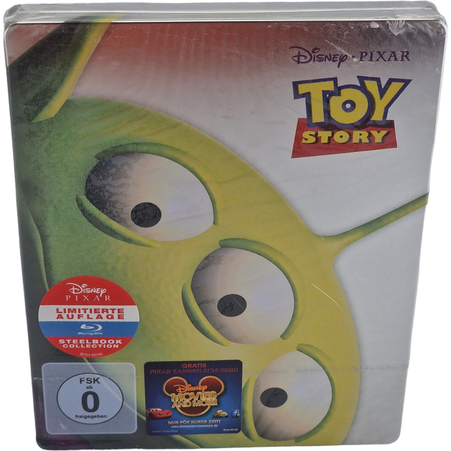 Toy Story Blu-ray SteelBook PIXAR Disney Tom Hankson Limitée 2011 Zone Libre
