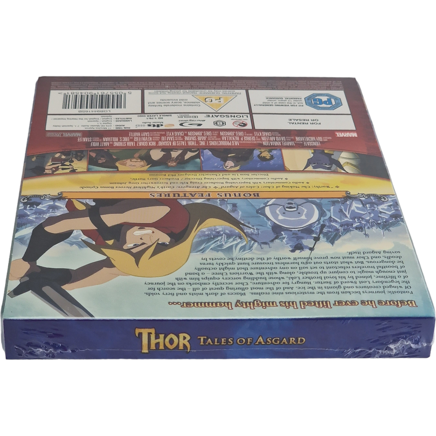 Thor: Tales of Asgard Blu-ray SteelBook 2015 Zavvi limitée 2000 Copies Zone B