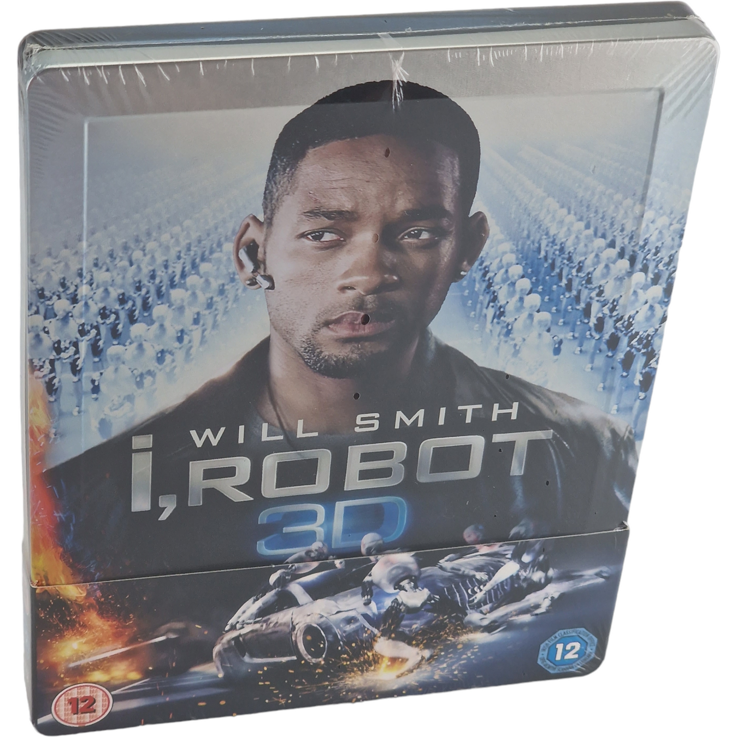 I, Robot Blu-ray 3D + Blu-ray SteelBook Zavvi Débossé 3000 Ex 2014 Libre