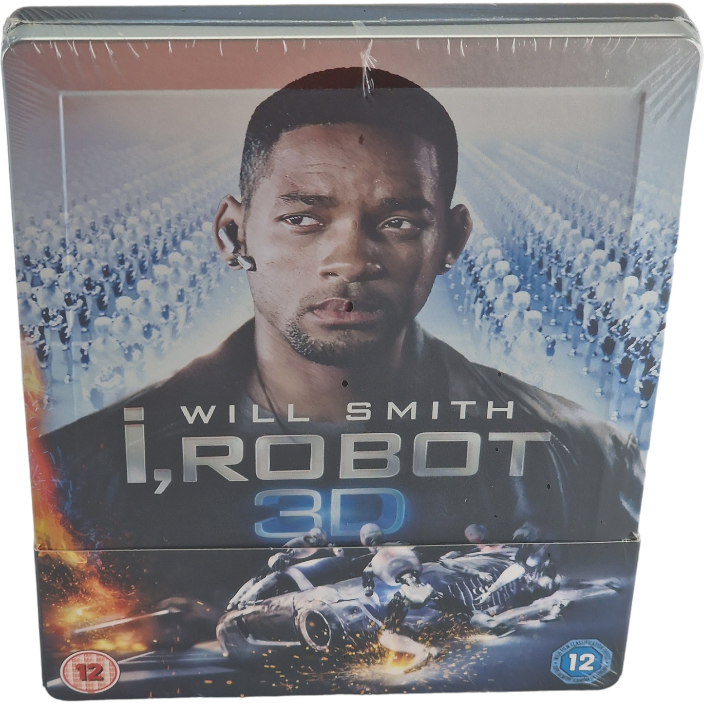 I, Robot Blu-ray 3D + Blu-ray SteelBook Zavvi Débossé 3000 Ex 2014 Libre