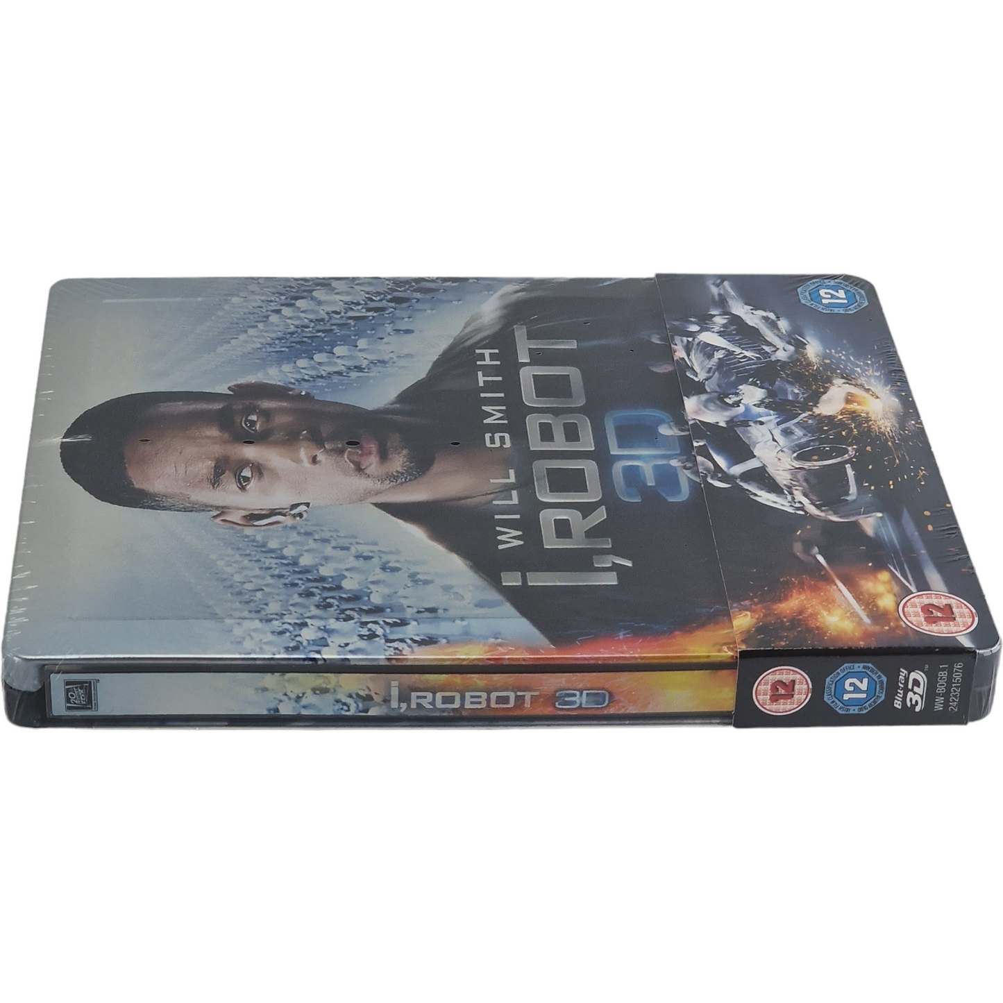I, Robot Blu-ray 3D + Blu-ray SteelBook Zavvi Débossé 3000 Ex 2014 Libre