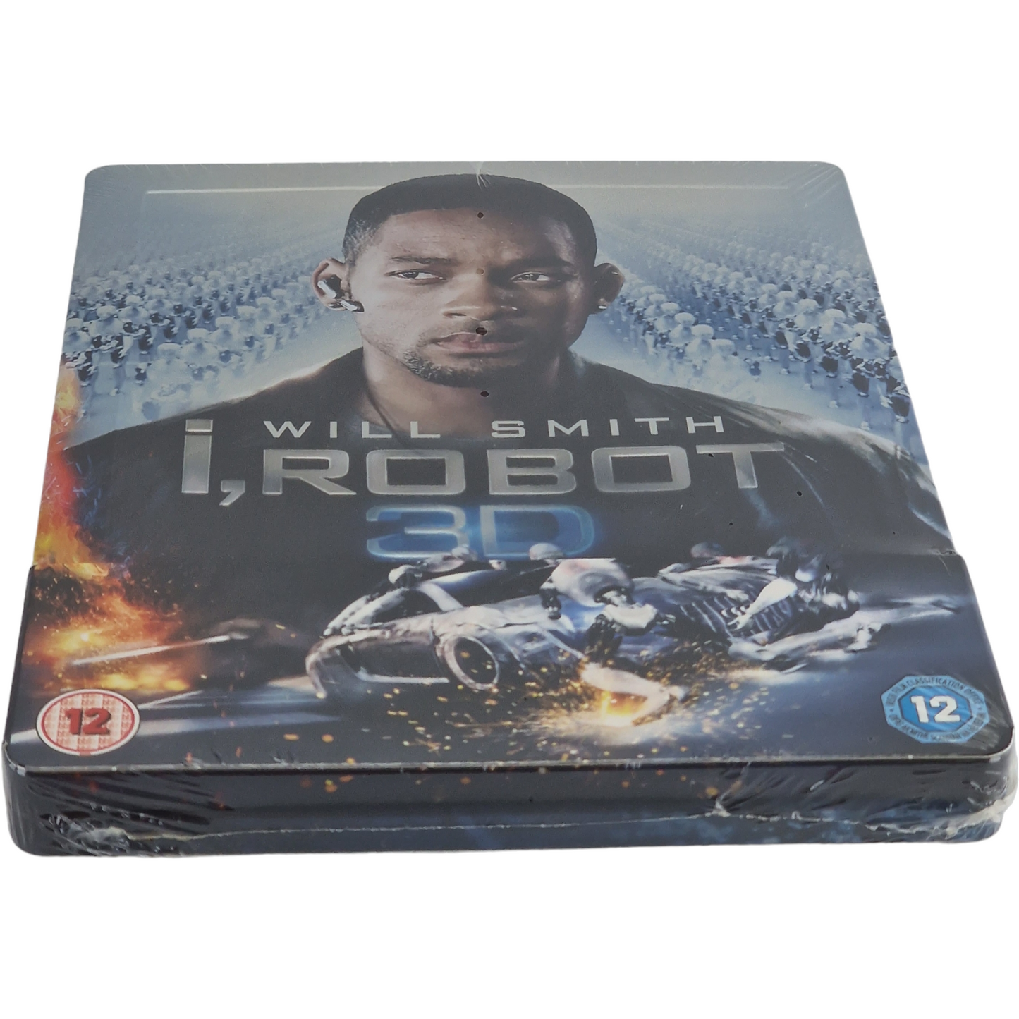 I, Robot Blu-ray 3D + Blu-ray SteelBook Zavvi Débossé 3000 Ex 2014 Libre