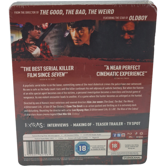 J’ai rencontré le Diable (2010) - SteelBook Blu-ray - Zone B - vue 3
