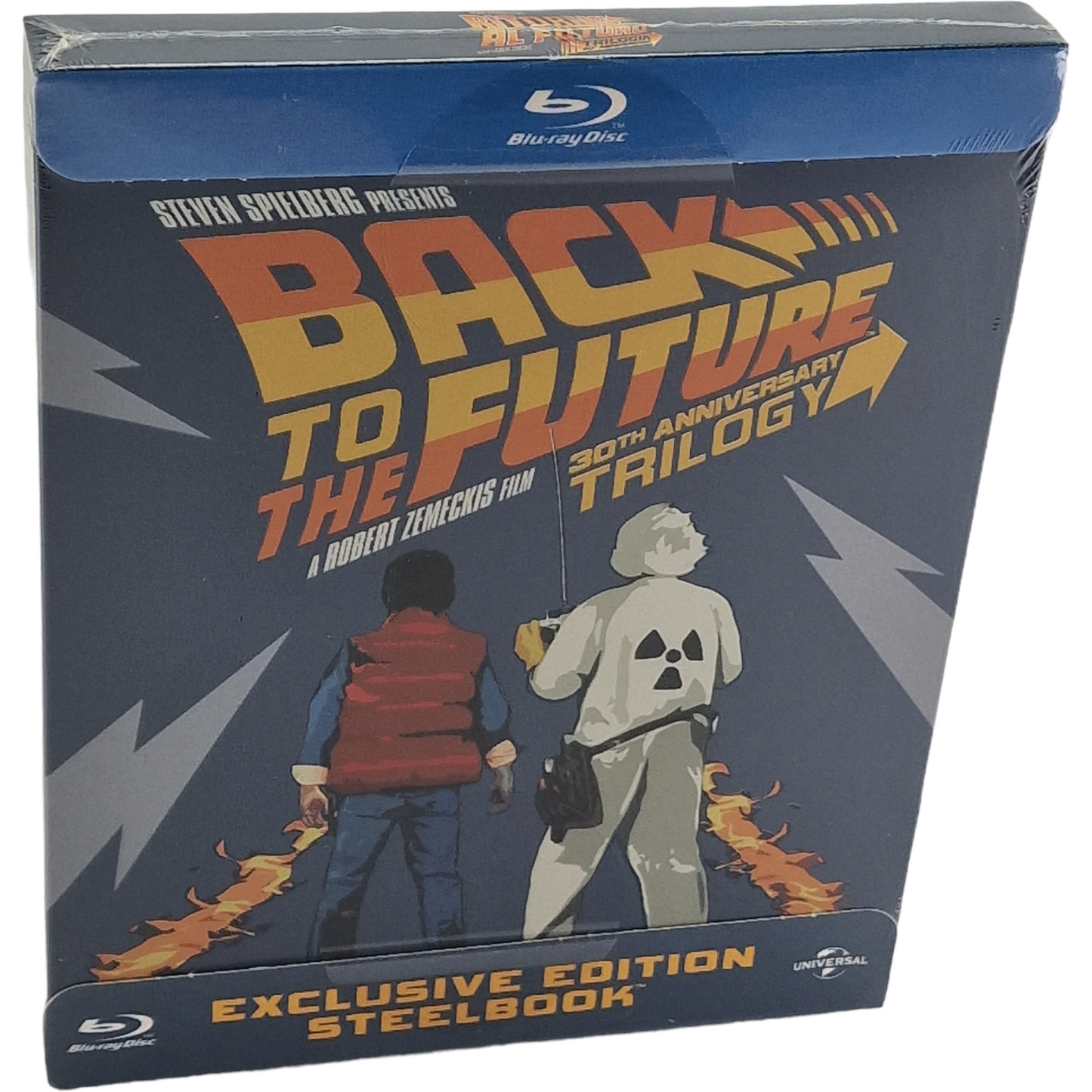 Retour vers le futur :La trilogie 3 X Blu-ray SteelBook 2015 Limitée Zone Libre