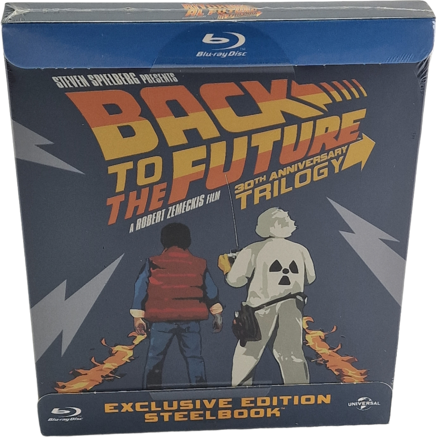 Retour vers le futur :La trilogie 3 X Blu-ray SteelBook 2015 Limitée Zone Libre