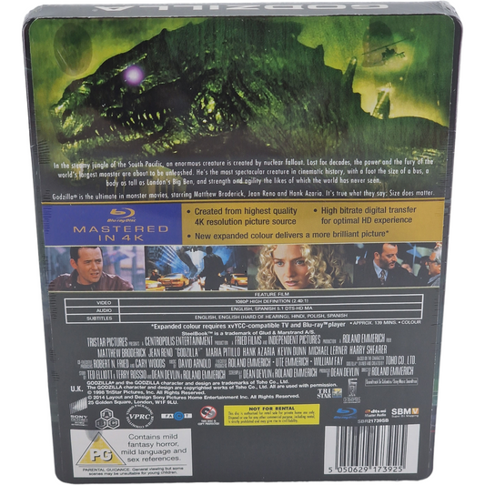 Godzilla (1998) - SteelBook Blu-ray - Zone libre - vue 3