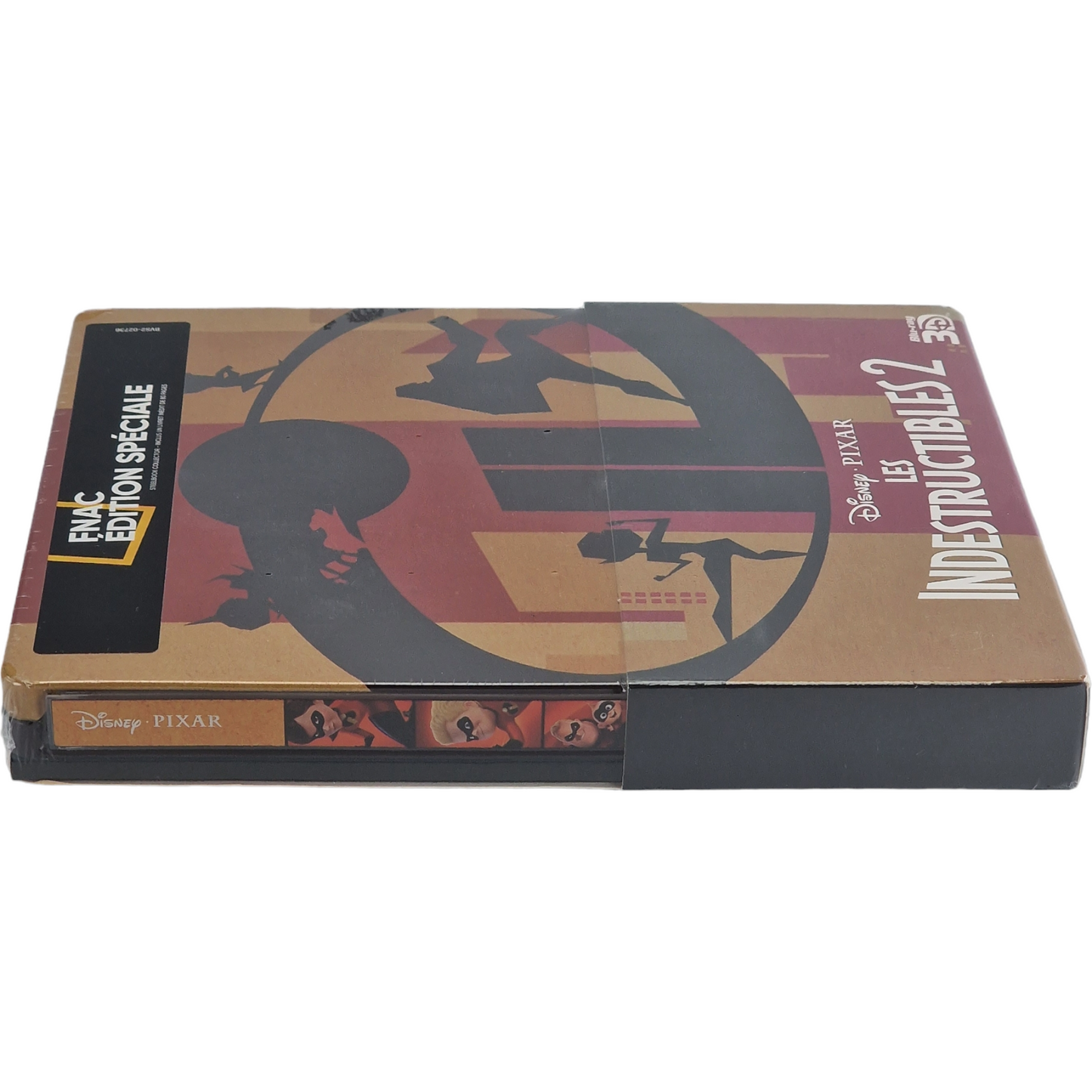 Les indestructibles 2 Steelbook Blu-ray 3D + 2D +Bonus Fnac Disney Region B