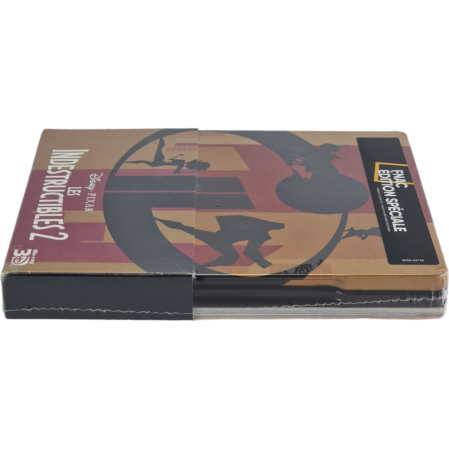 Les indestructibles 2 Steelbook Blu-ray 3D + 2D +Bonus Fnac Disney Region B