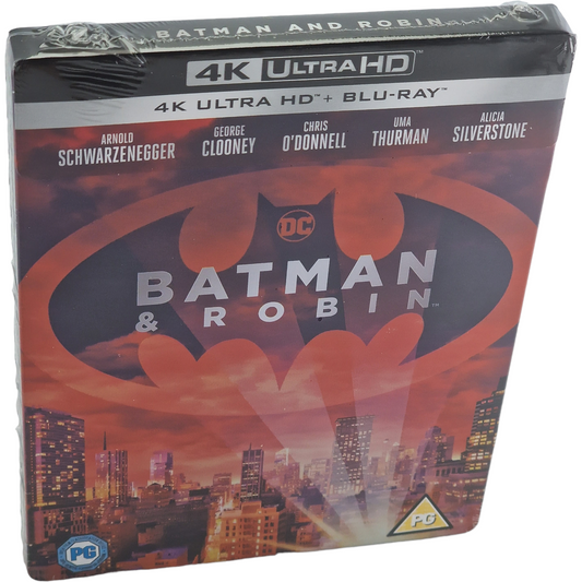 Batman & Robin (1997) - SteelBook 4K Ultra HD + Blu-ray - Zone libre - vue 2