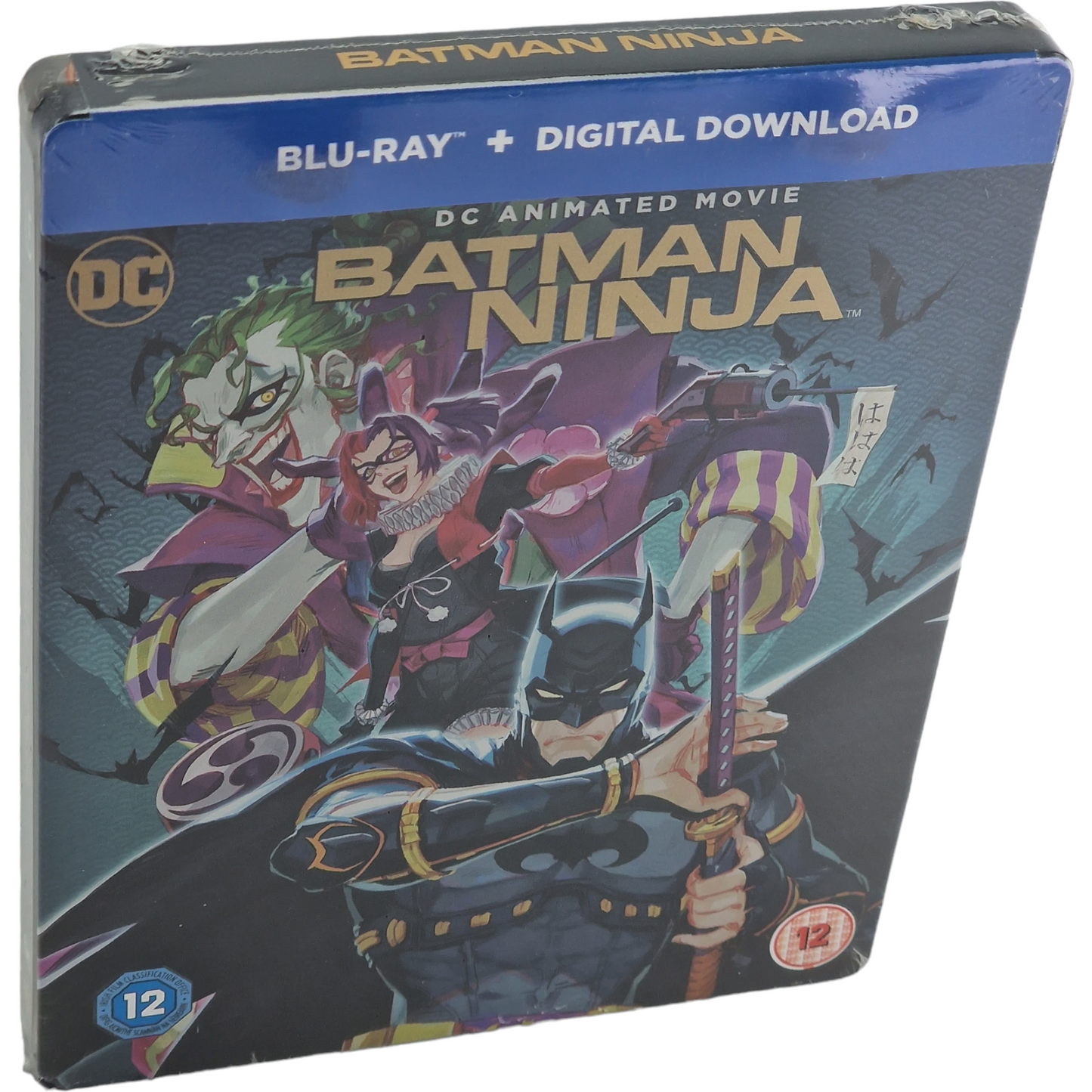 Batman Ninja steelbook Blu-ray: Roger Craig.Smith Junpe Mizusaki 2018 Zone B