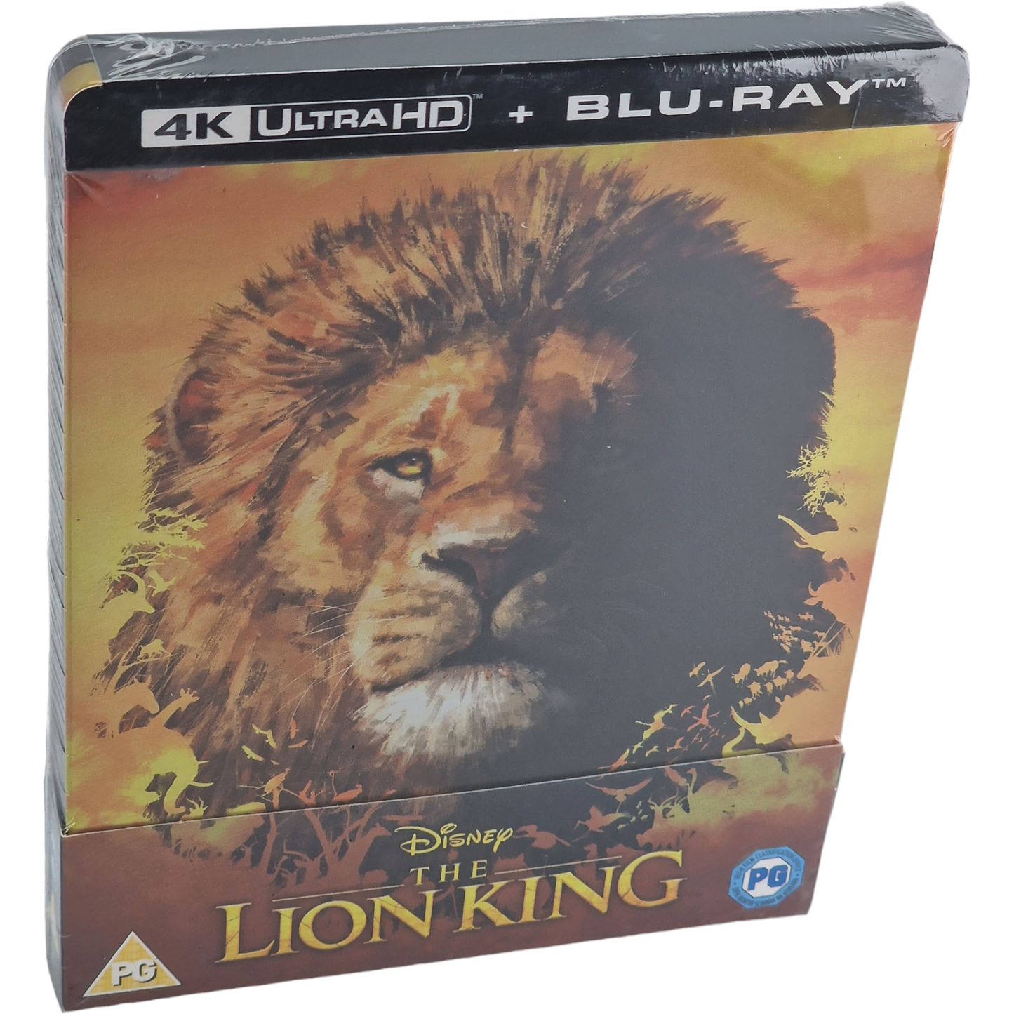Le Roi Lion Film 4K Ultra HD + Blu-ray Steelbook Zavvi Disney 2018 Region B