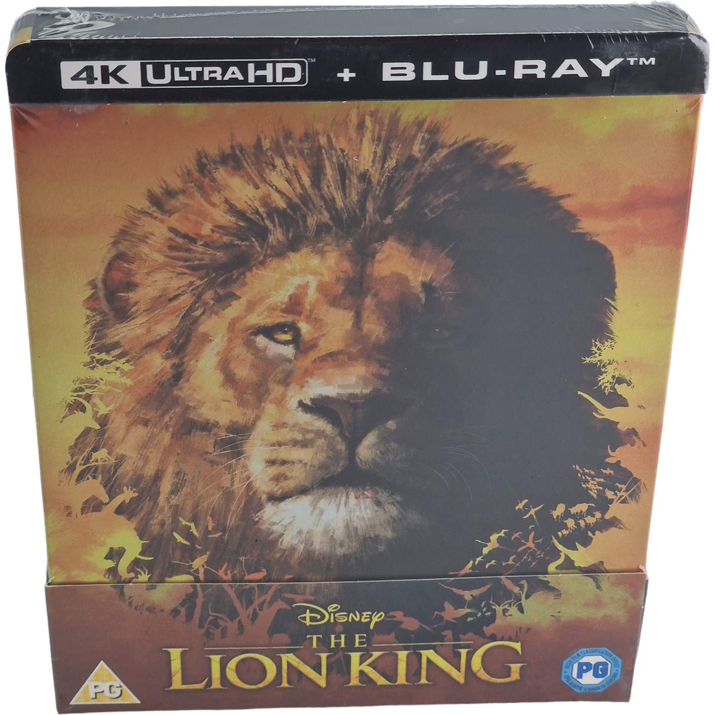 Le Roi Lion Film 4K Ultra HD + Blu-ray Steelbook Zavvi Disney 2018 Region B