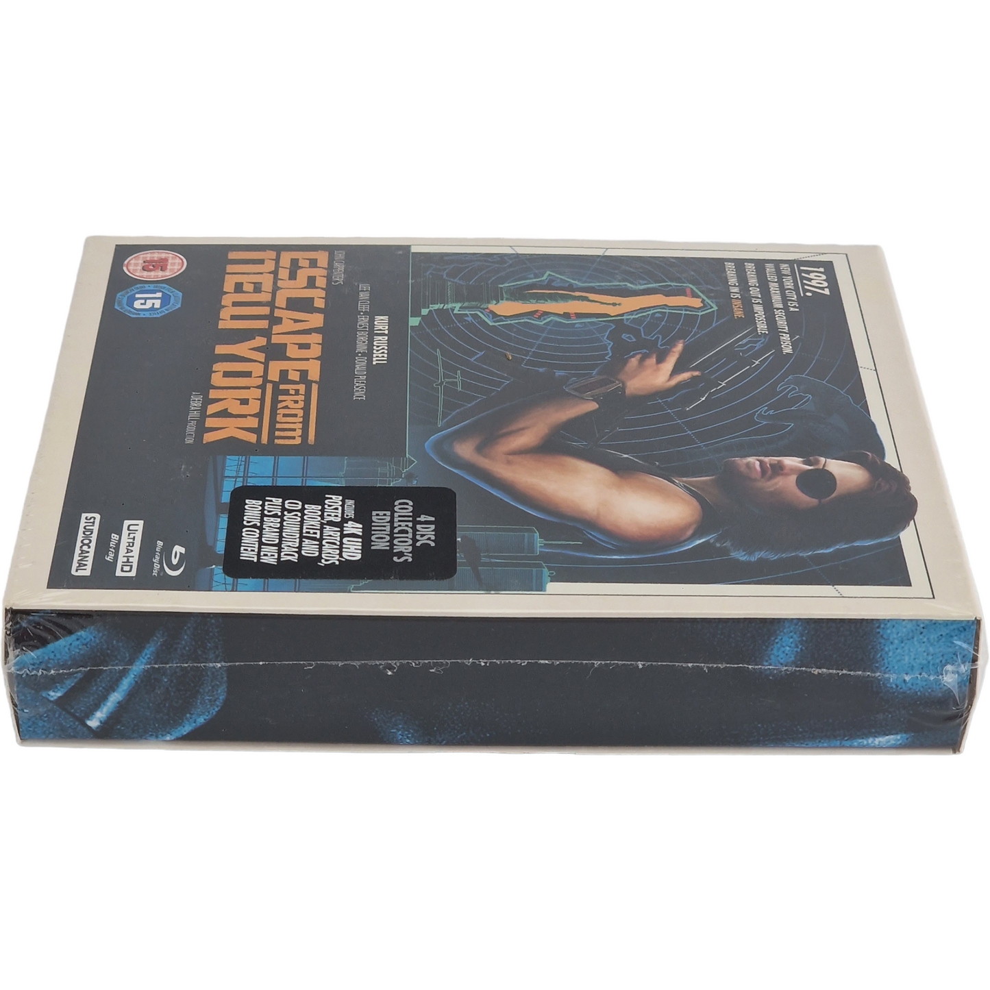 Escape from New York 4K Ultra HD + Blu-ray + CD DigiPack Collector Region B