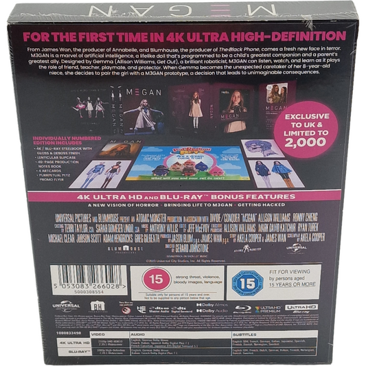 M3GAN – Coffret SteelBook 4K Ultra HD + Blu-ray – visuel 3