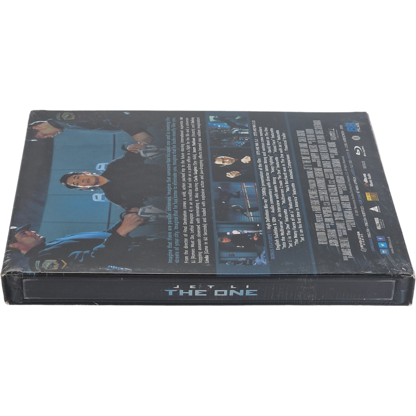 The One Blu-ray SteelBook Jet Li Jason Statham 2001 James Wong 2021 Zone B