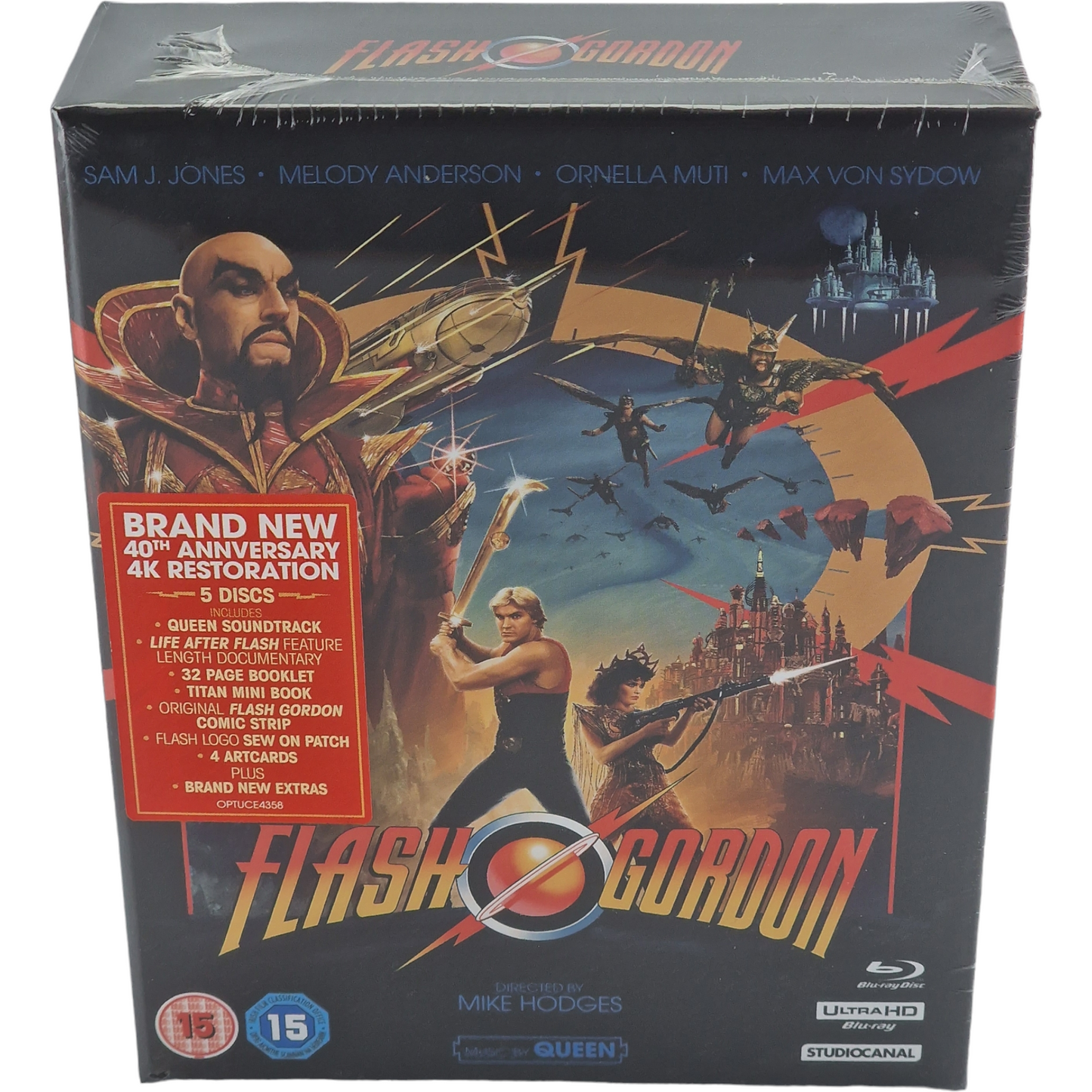 Flash Gordon 4K Ultra HD + Blu-ray + CD DigiPack Édition de Collection 2020