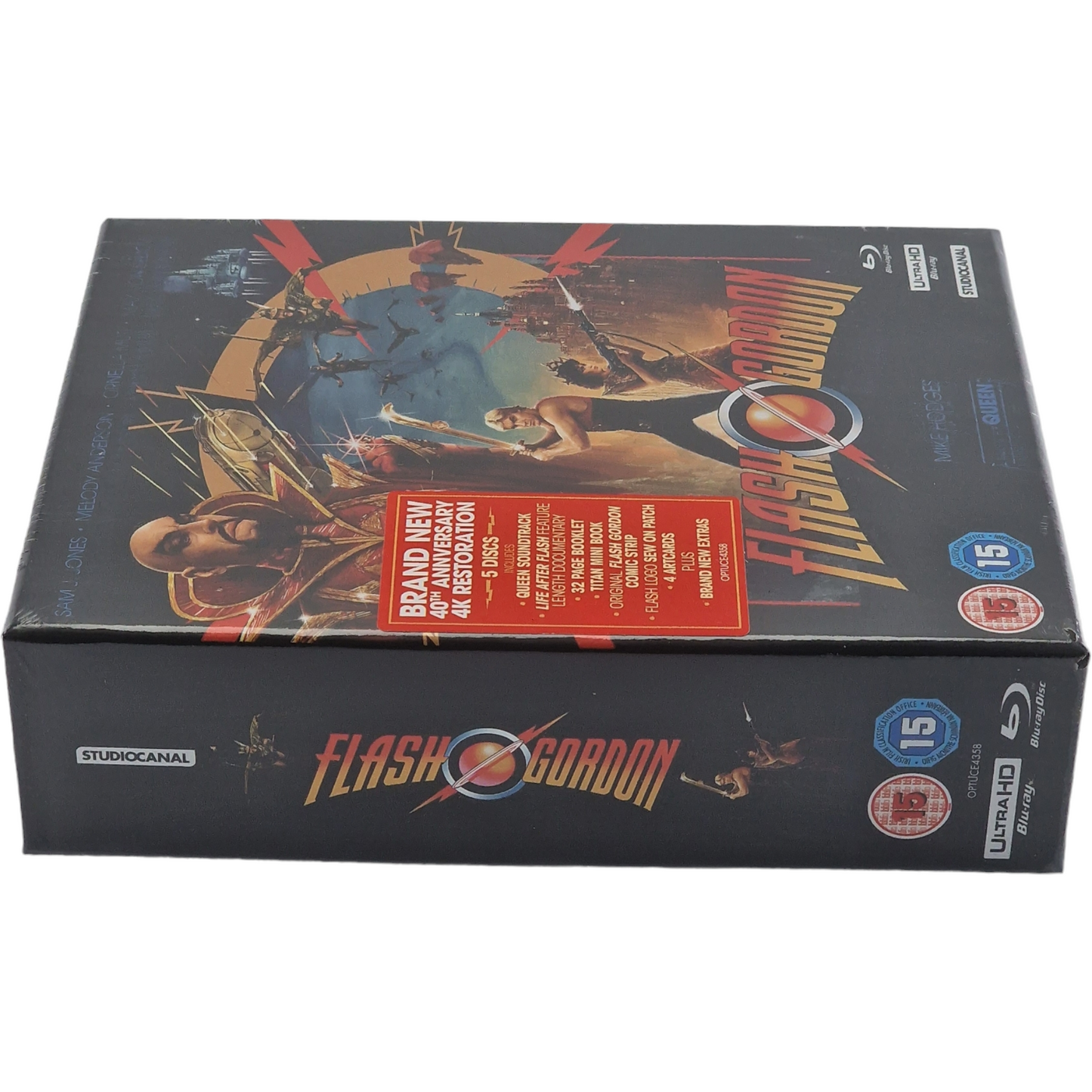 Flash Gordon 4K Ultra HD + Blu-ray + CD DigiPack Édition de Collection 2020