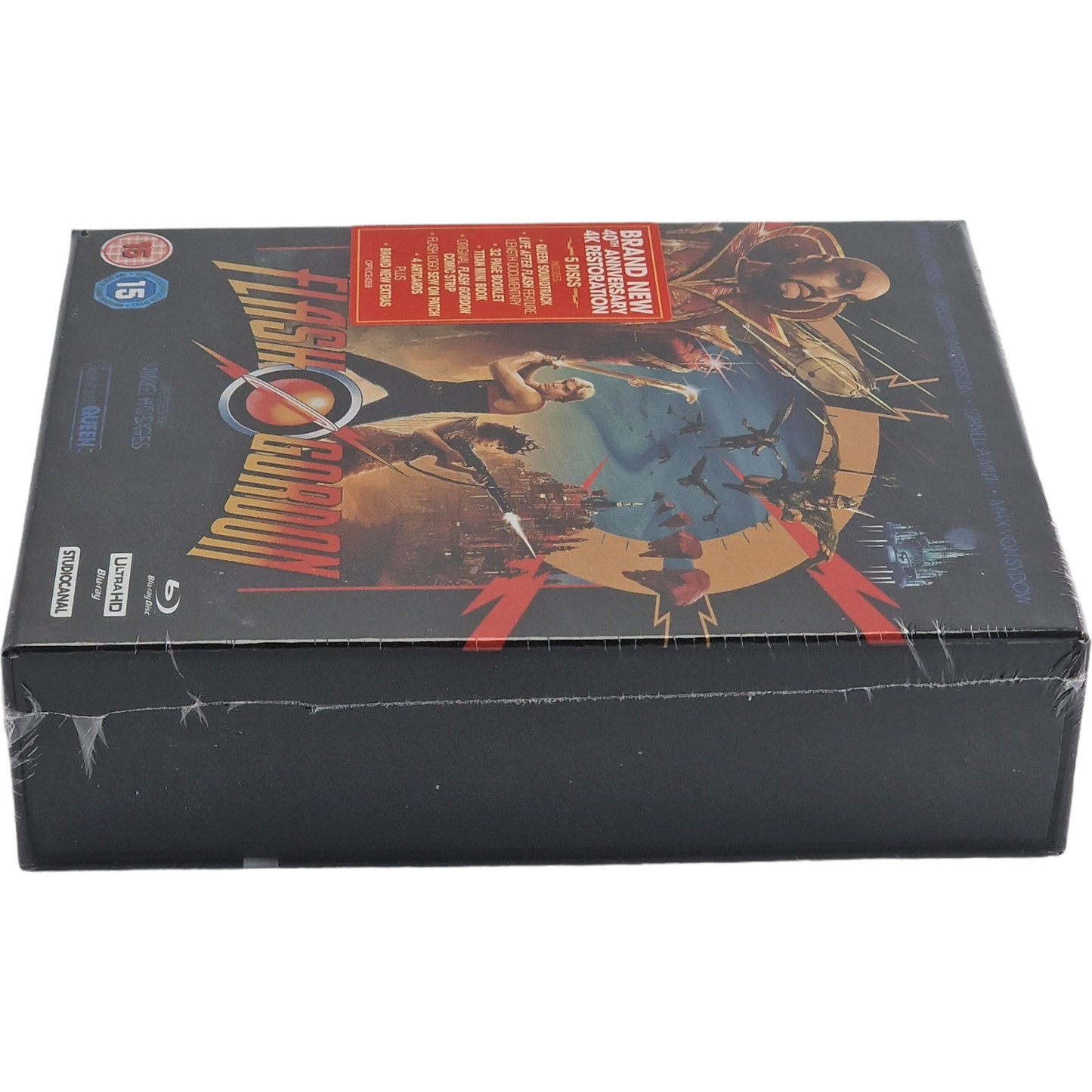 Flash Gordon 4K Ultra HD + Blu-ray + CD DigiPack Édition de Collection 2020